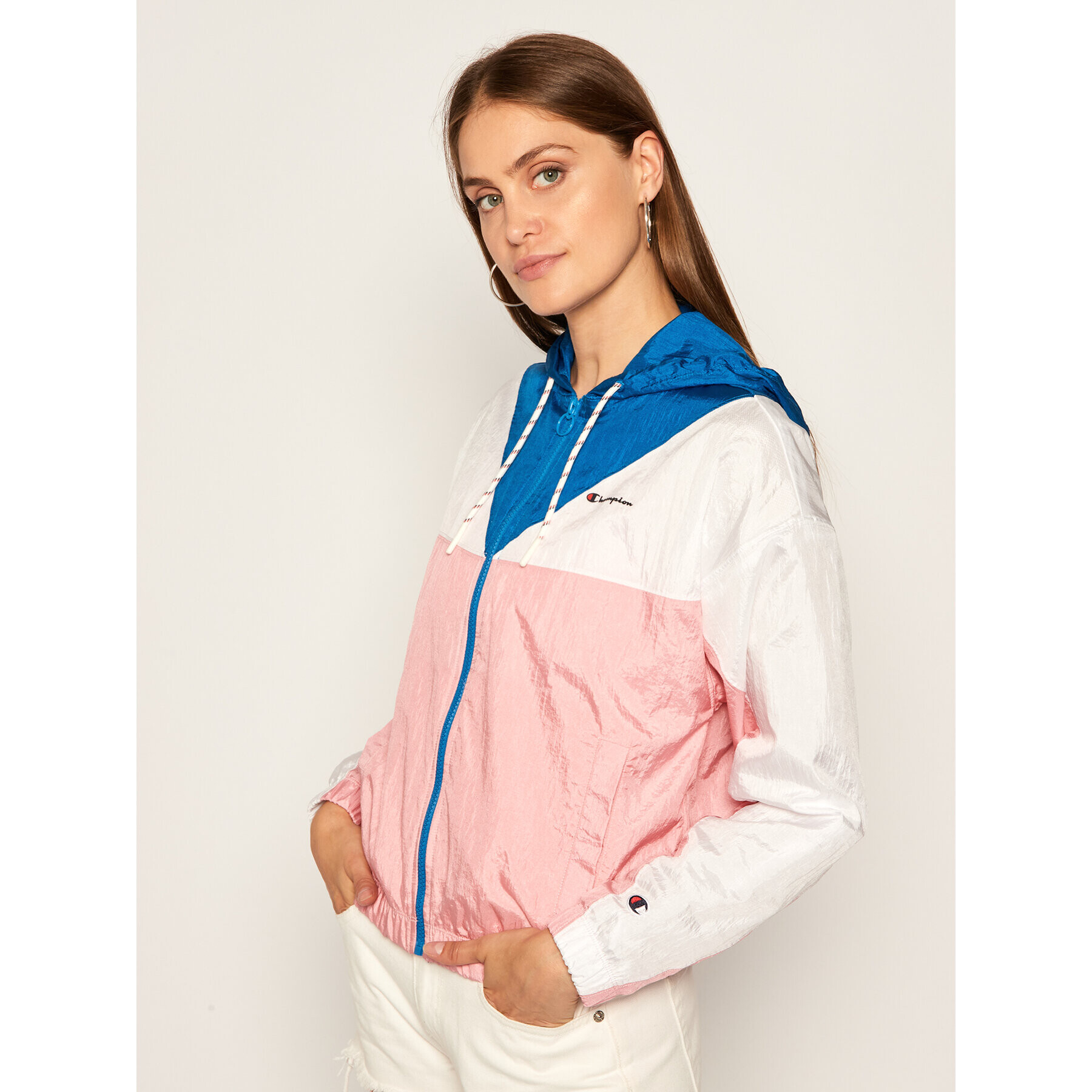 Champion Преходно яке Block Track 112771 Цветен Custom Fit - Pepit.bg