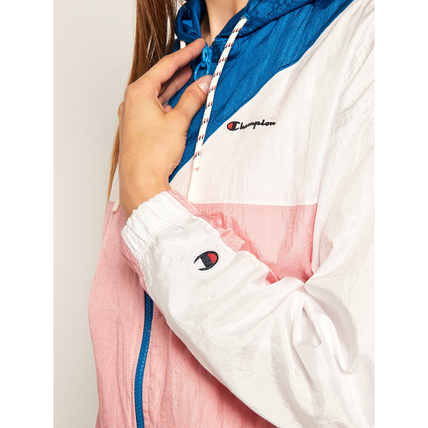 Champion Преходно яке Block Track 112771 Цветен Custom Fit - Pepit.bg