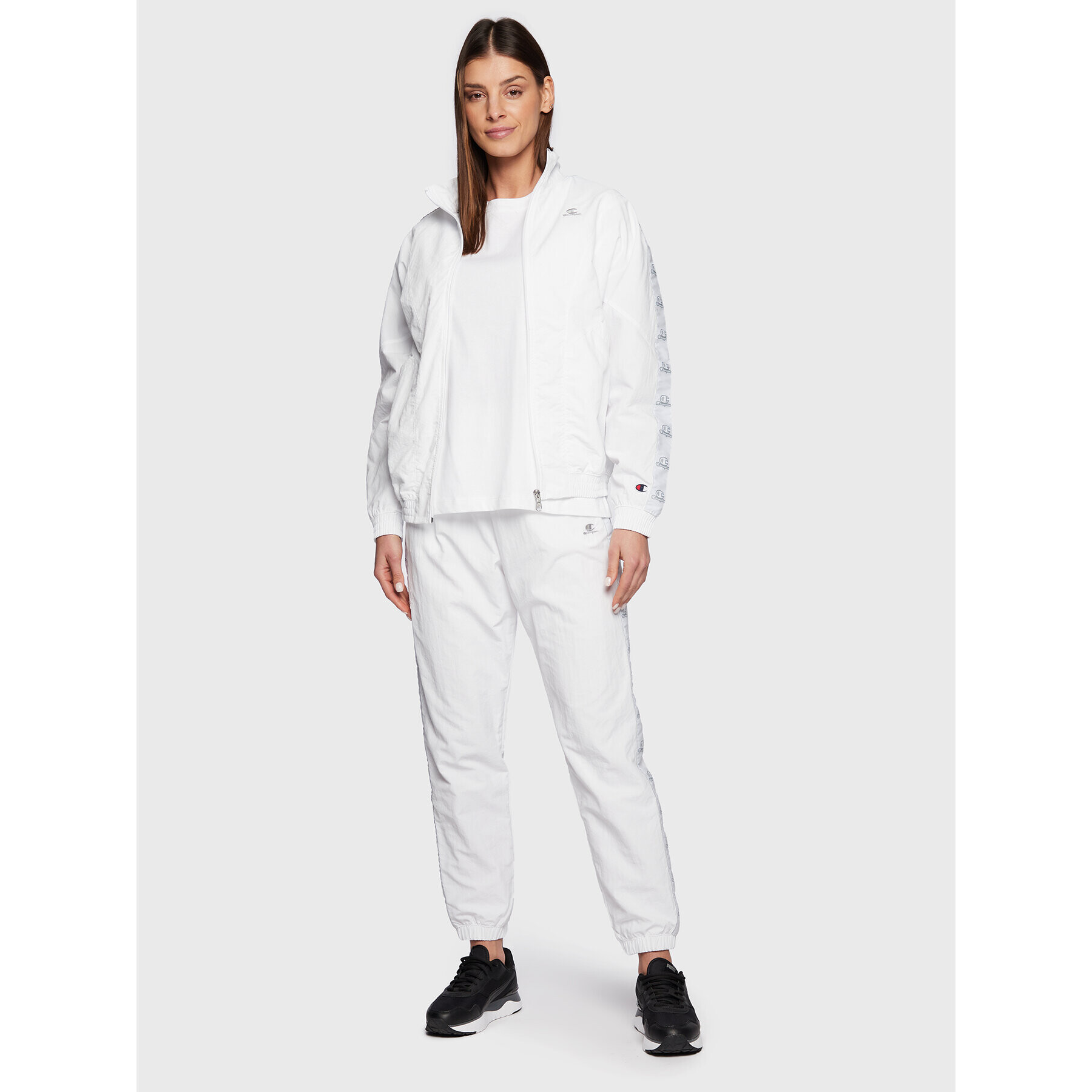 Champion Преходно яке 115494 Бял Regular Fit - Pepit.bg