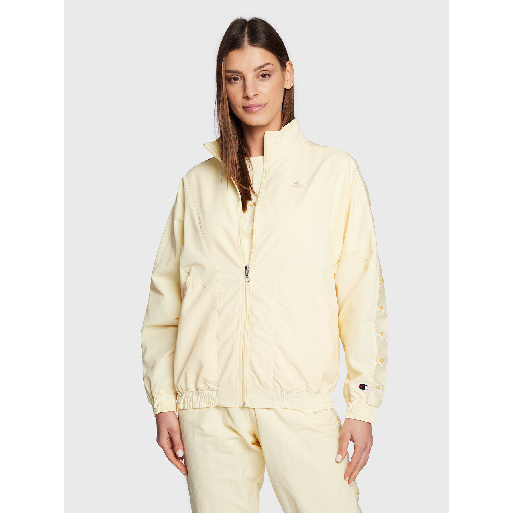 Champion Преходно яке 115494 Жълт Regular Fit - Pepit.bg