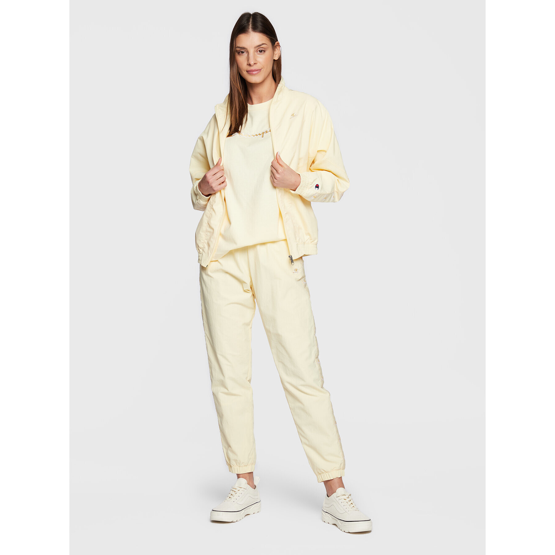 Champion Преходно яке 115494 Жълт Regular Fit - Pepit.bg