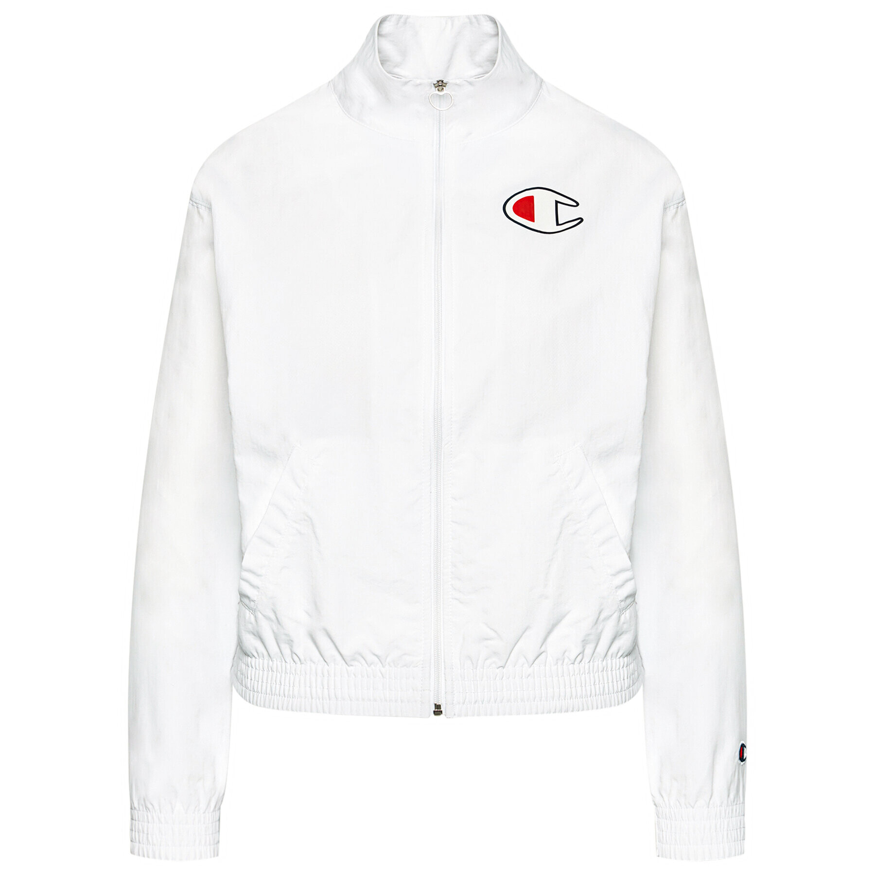 Champion Преходно яке Zip-Through 112658 Бял Custom Fit - Pepit.bg
