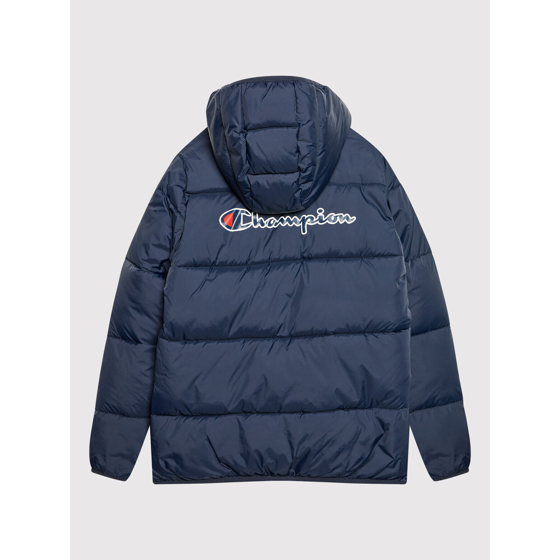 Champion Пухено яке 305822 Тъмносин Regular Fit - Pepit.bg