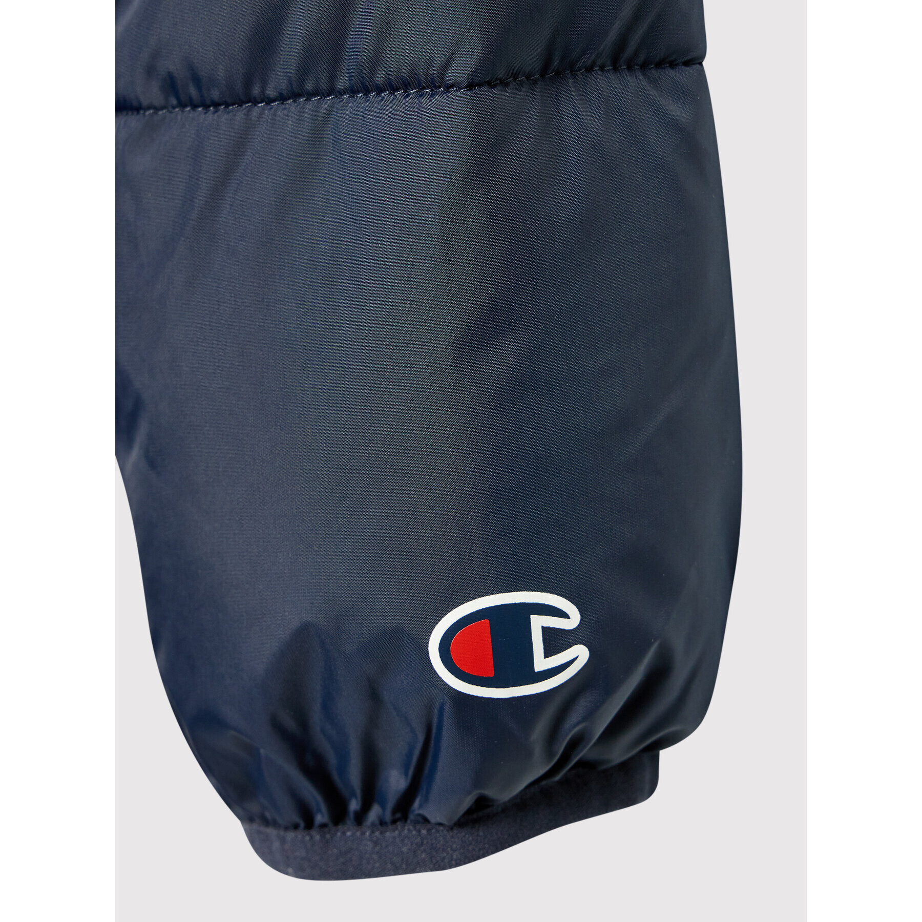 Champion Пухено яке 305822 Тъмносин Regular Fit - Pepit.bg