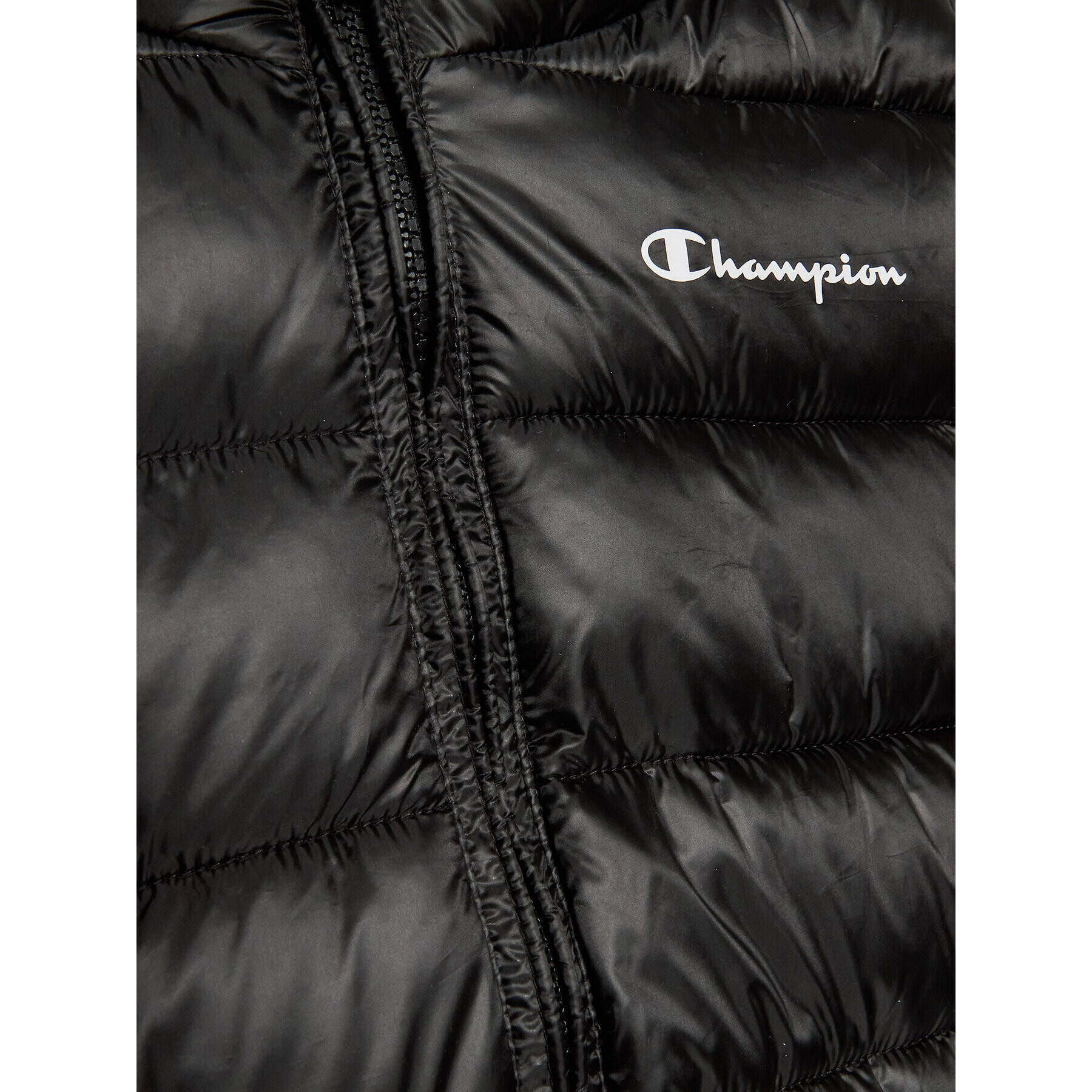 Champion Пухено яке 306197 Черен Regular Fit - Pepit.bg