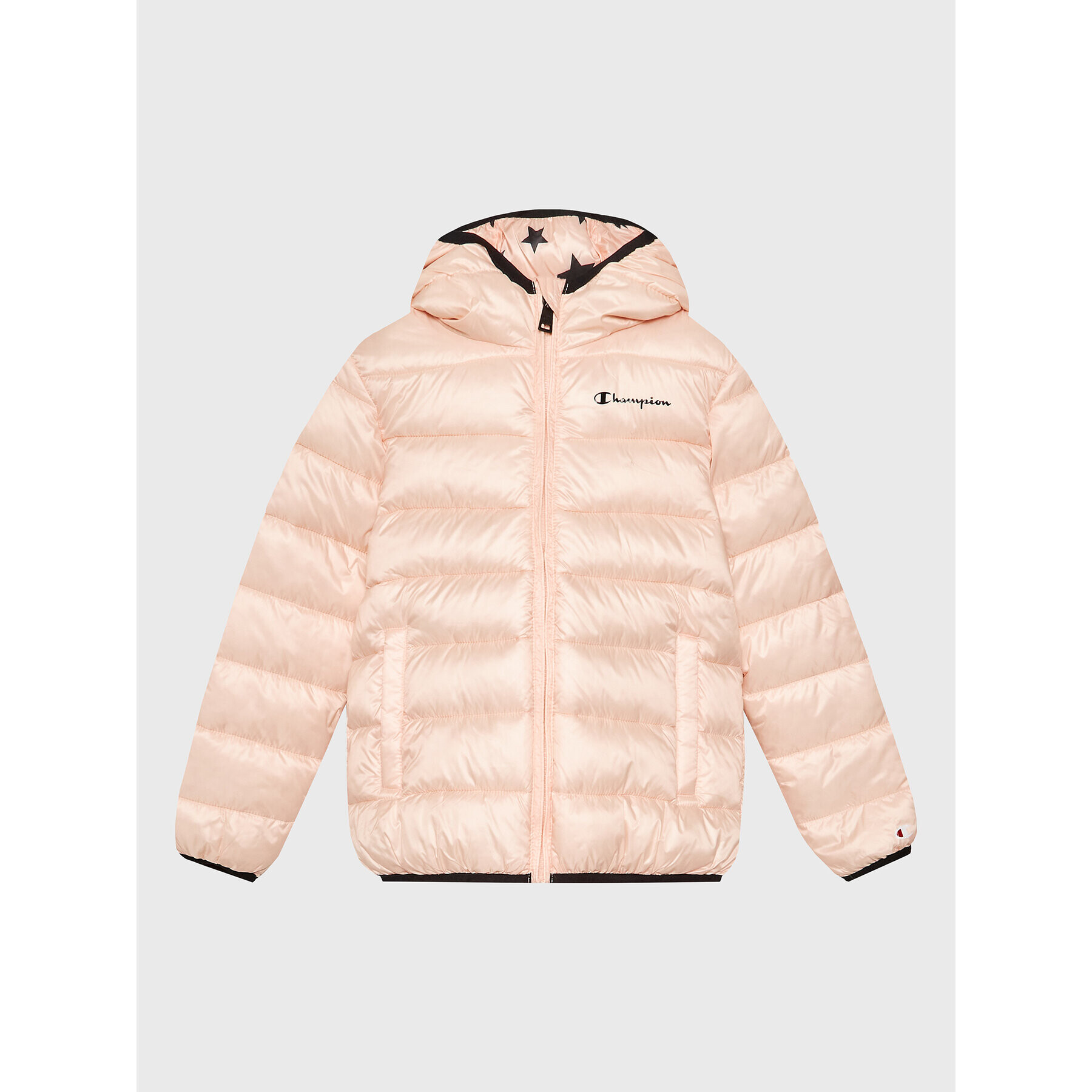 Champion Пухено яке 306197 Розов Regular Fit - Pepit.bg