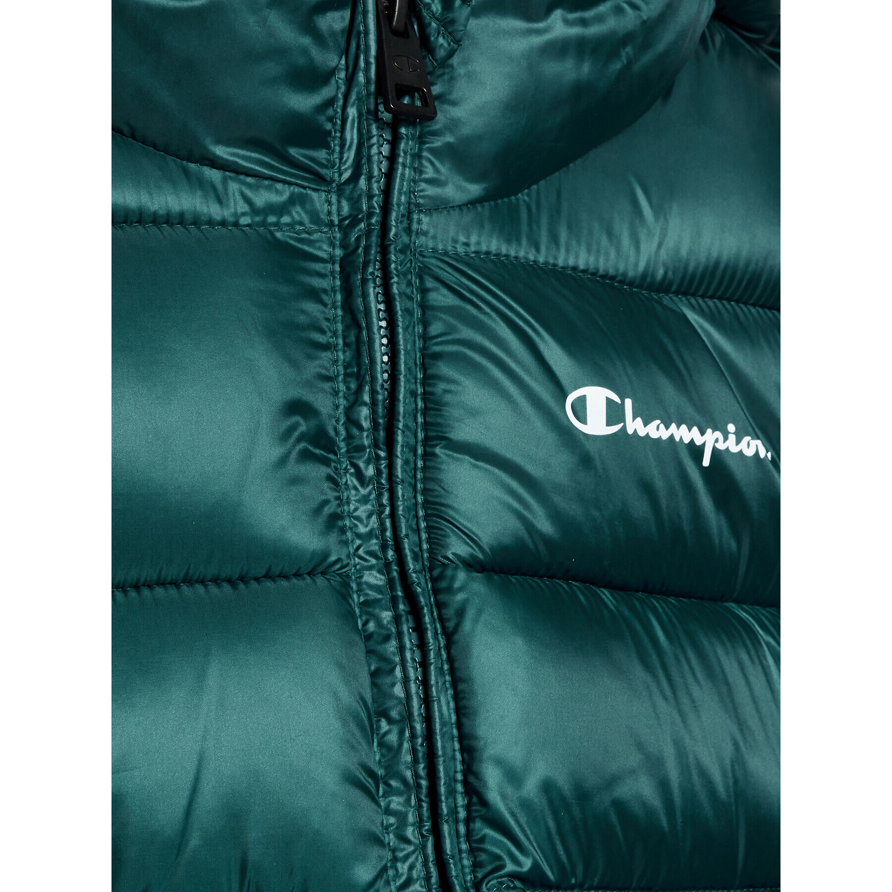 Champion Пухено яке 306197 Зелен Regular Fit - Pepit.bg