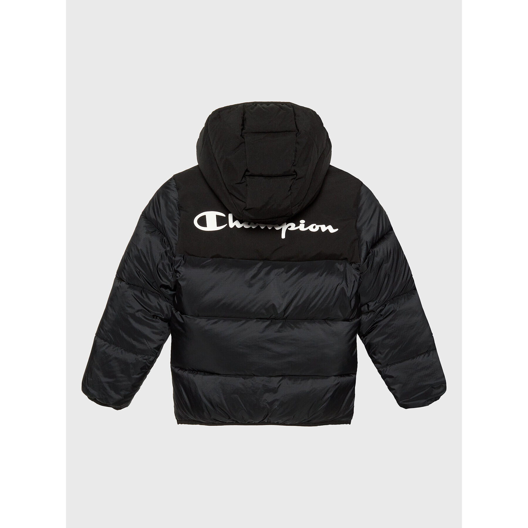 Champion Пухено яке 306201 Черен Regular Fit - Pepit.bg