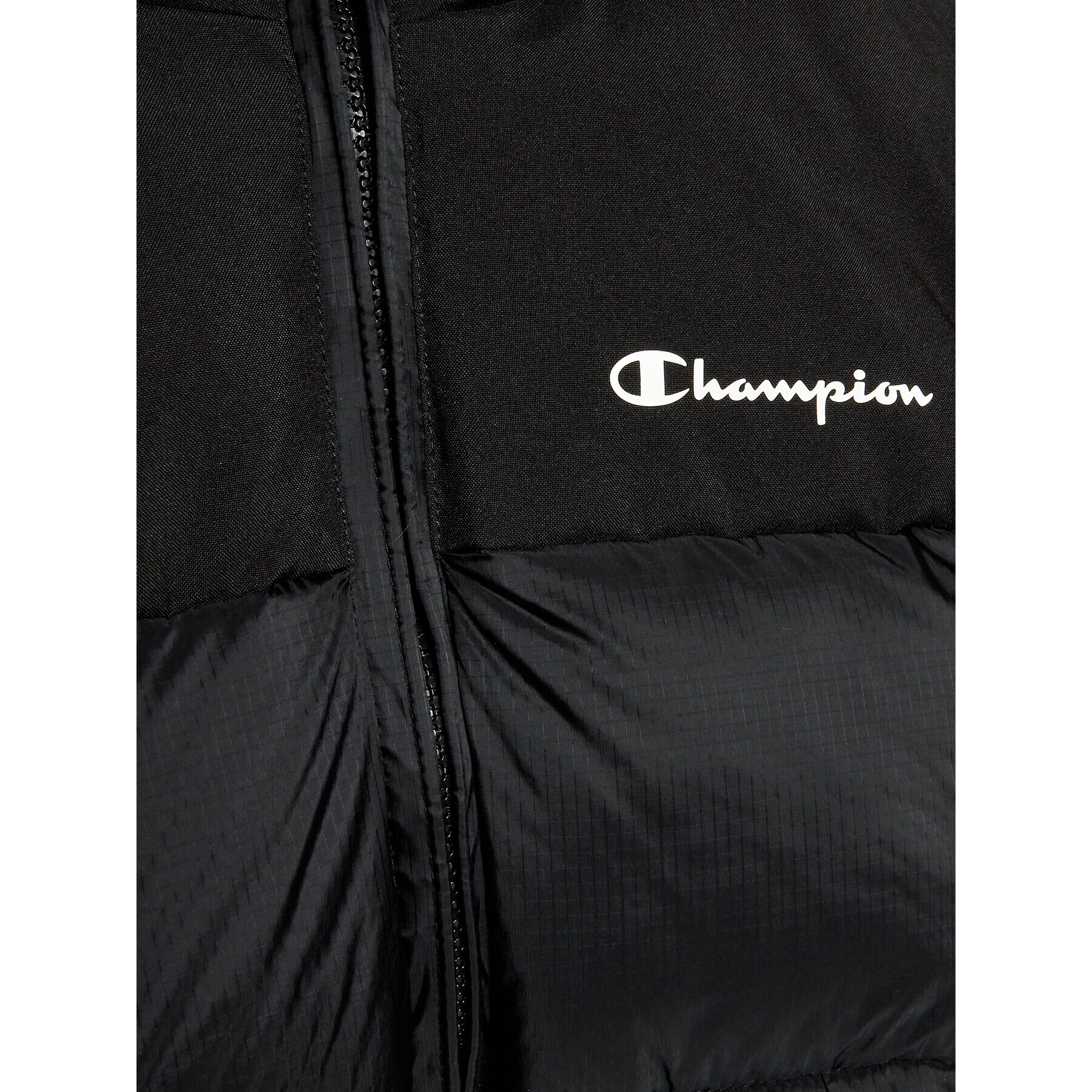 Champion Пухено яке 306201 Черен Regular Fit - Pepit.bg