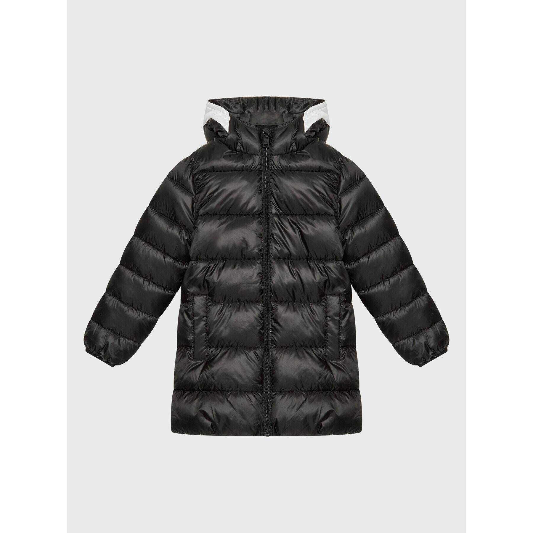 Champion Пухено яке 404515 Черен Regular Fit - Pepit.bg