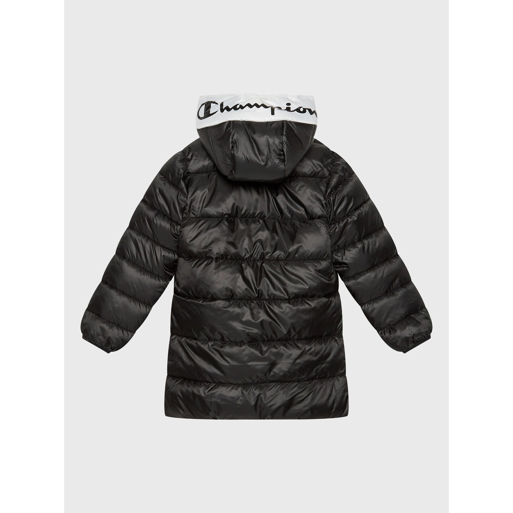Champion Пухено яке 404515 Черен Regular Fit - Pepit.bg