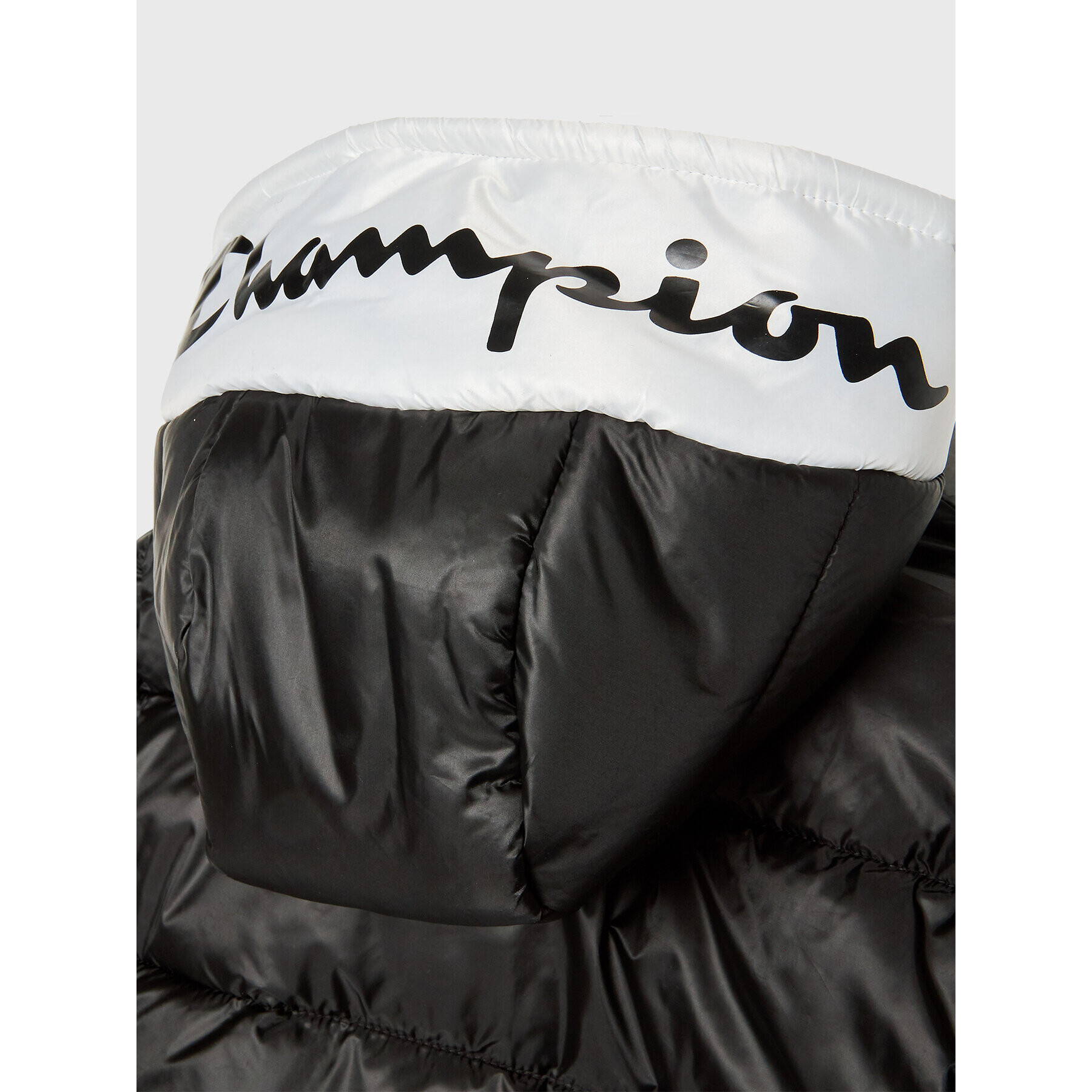 Champion Пухено яке 404515 Черен Regular Fit - Pepit.bg
