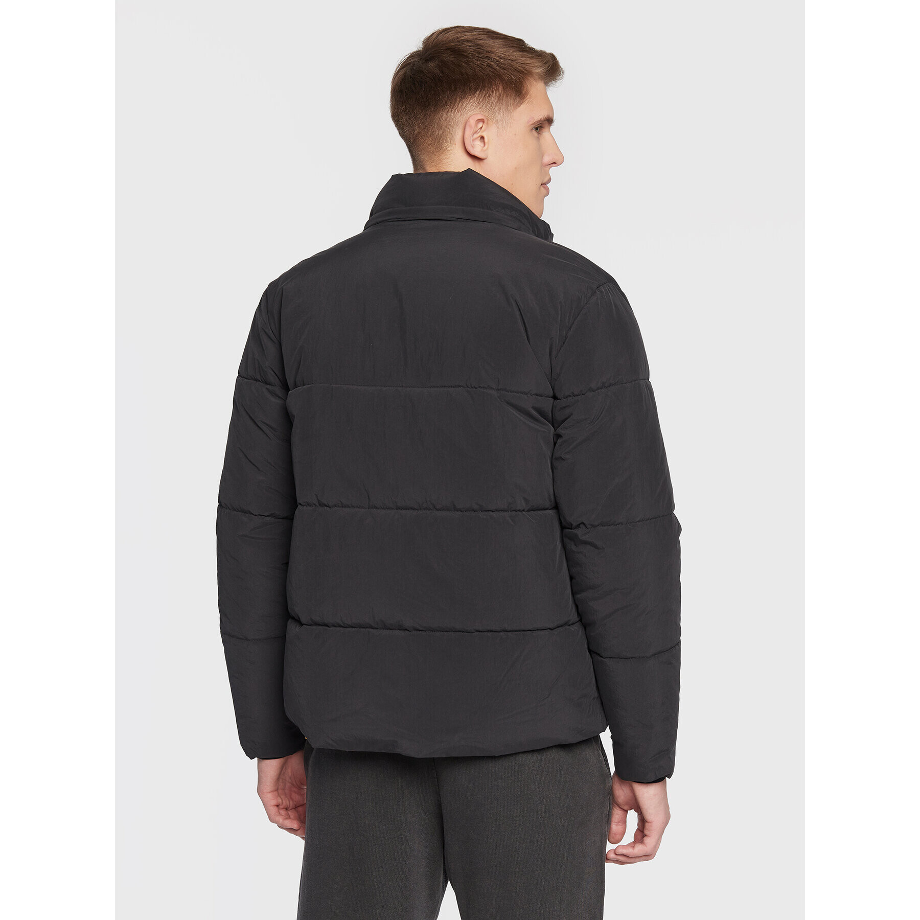 Champion Пухено яке Hidden 218085 Черен Regular Fit - Pepit.bg