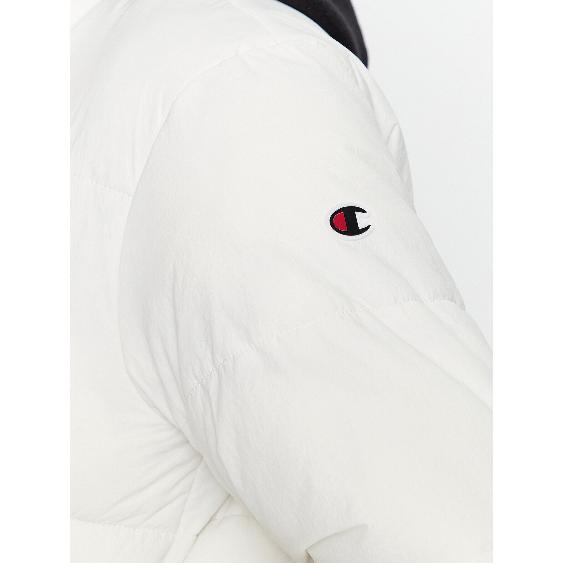 Champion Пухено яке Jacket 116922 Екрю Custom Fit - Pepit.bg