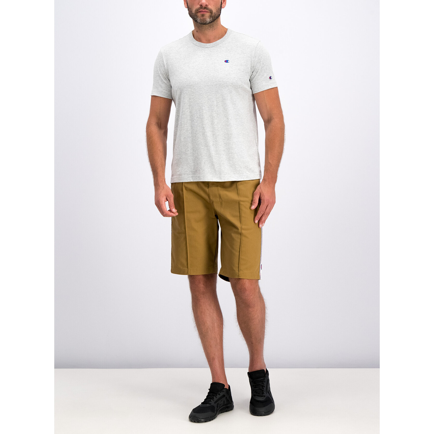 Champion Шорти от плат 213075 Бежов Regular Fit - Pepit.bg
