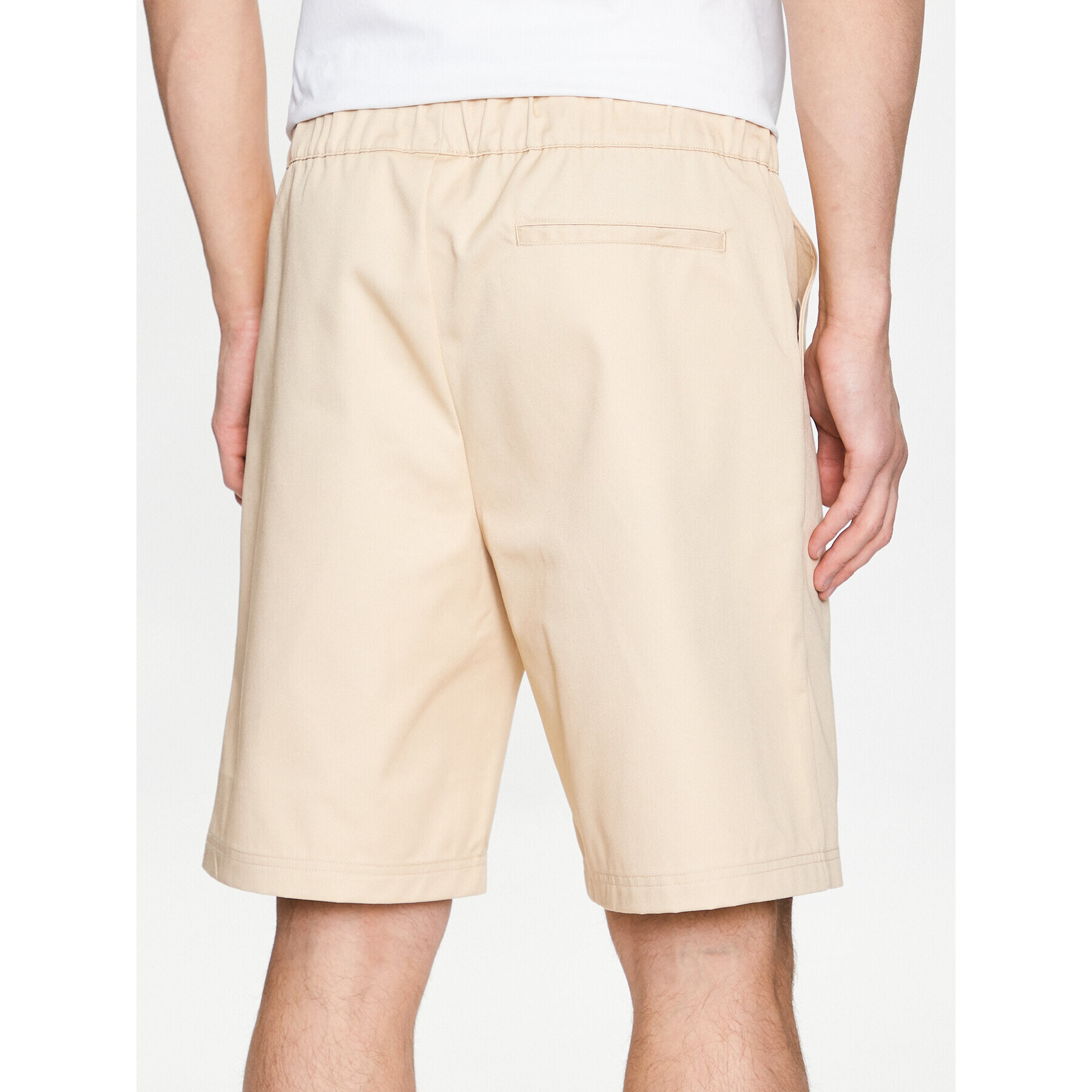 Champion Шорти от плат 217239 Бежов Relaxed Fit - Pepit.bg