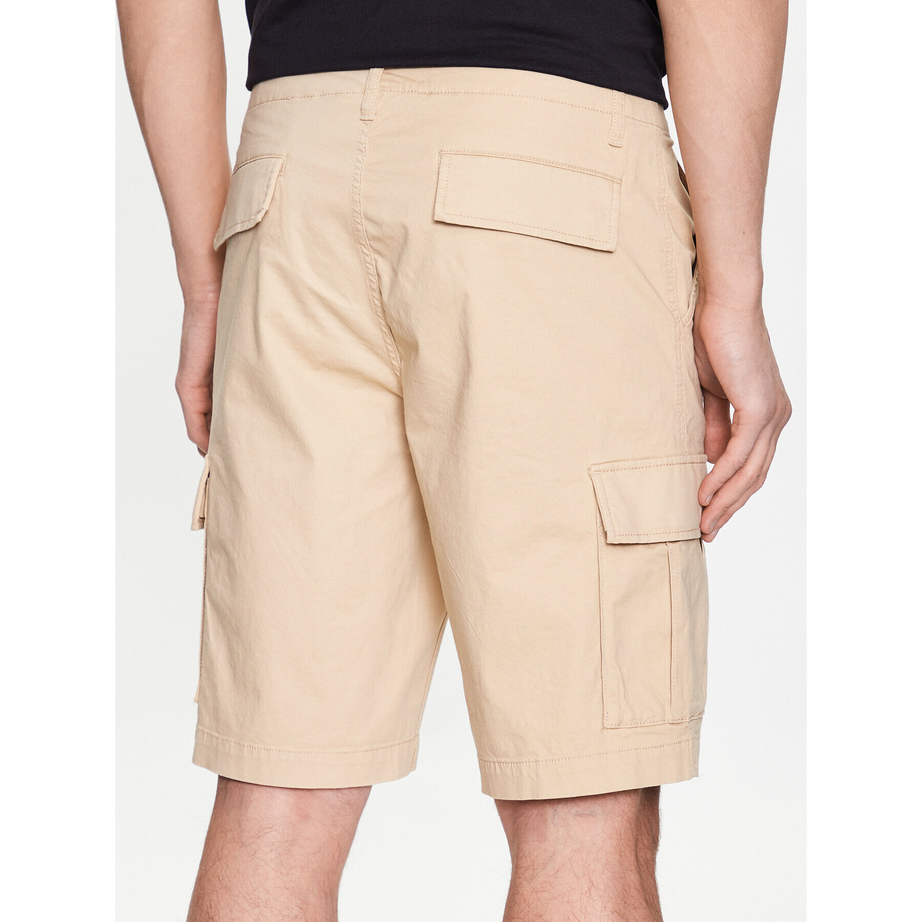 Champion Шорти от плат 218736 Бежов Regular Fit - Pepit.bg