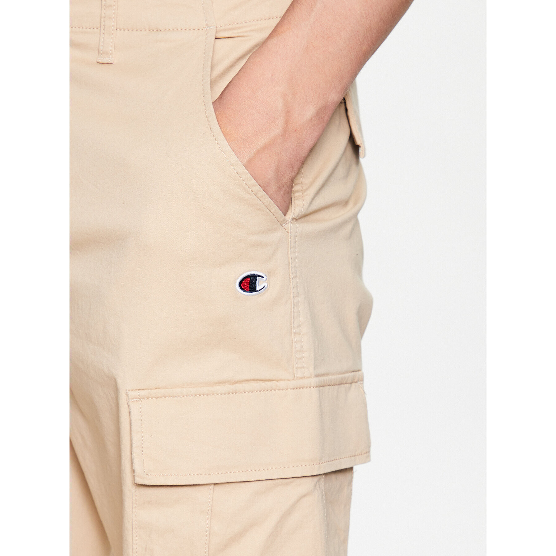 Champion Шорти от плат 218736 Бежов Regular Fit - Pepit.bg
