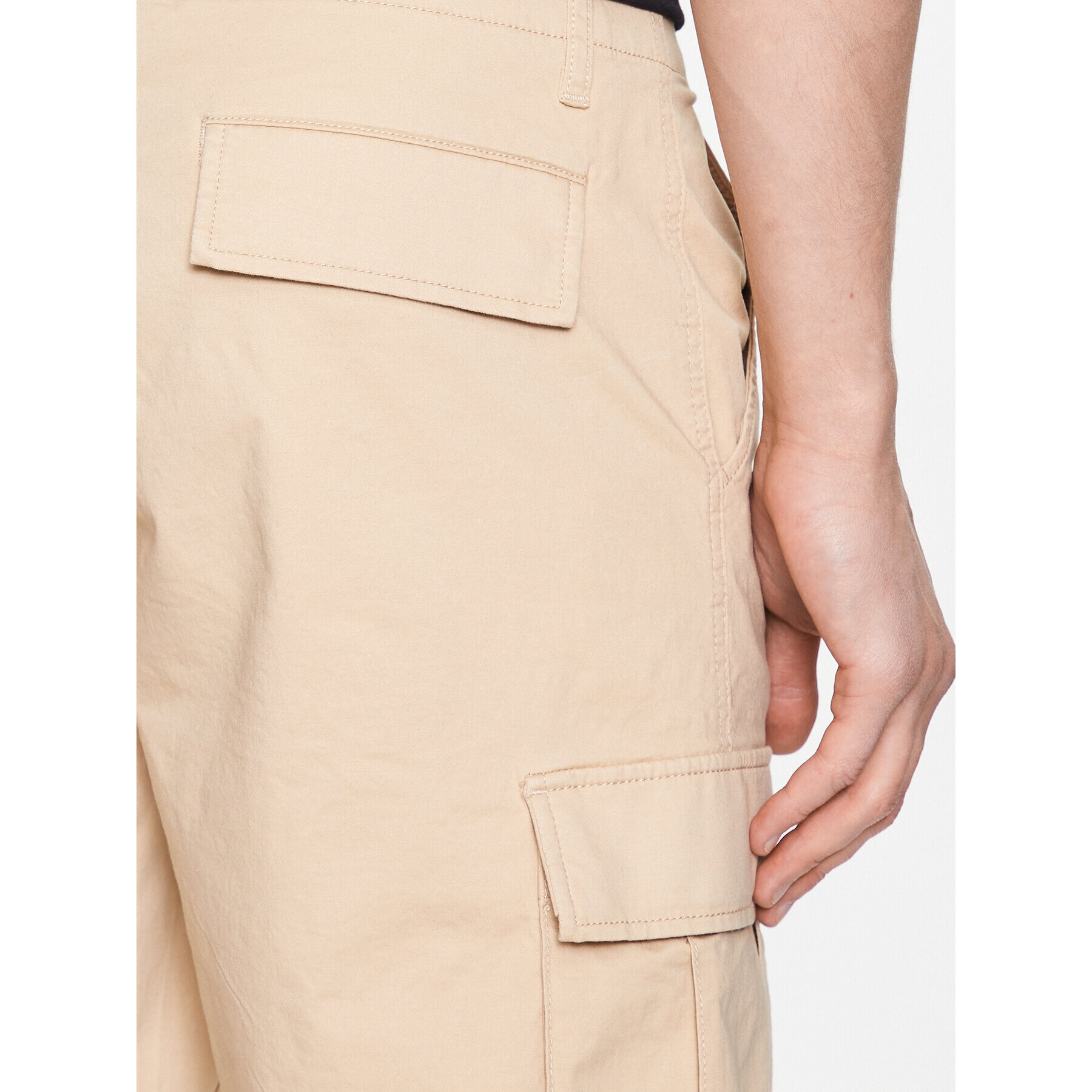Champion Шорти от плат 218736 Бежов Regular Fit - Pepit.bg