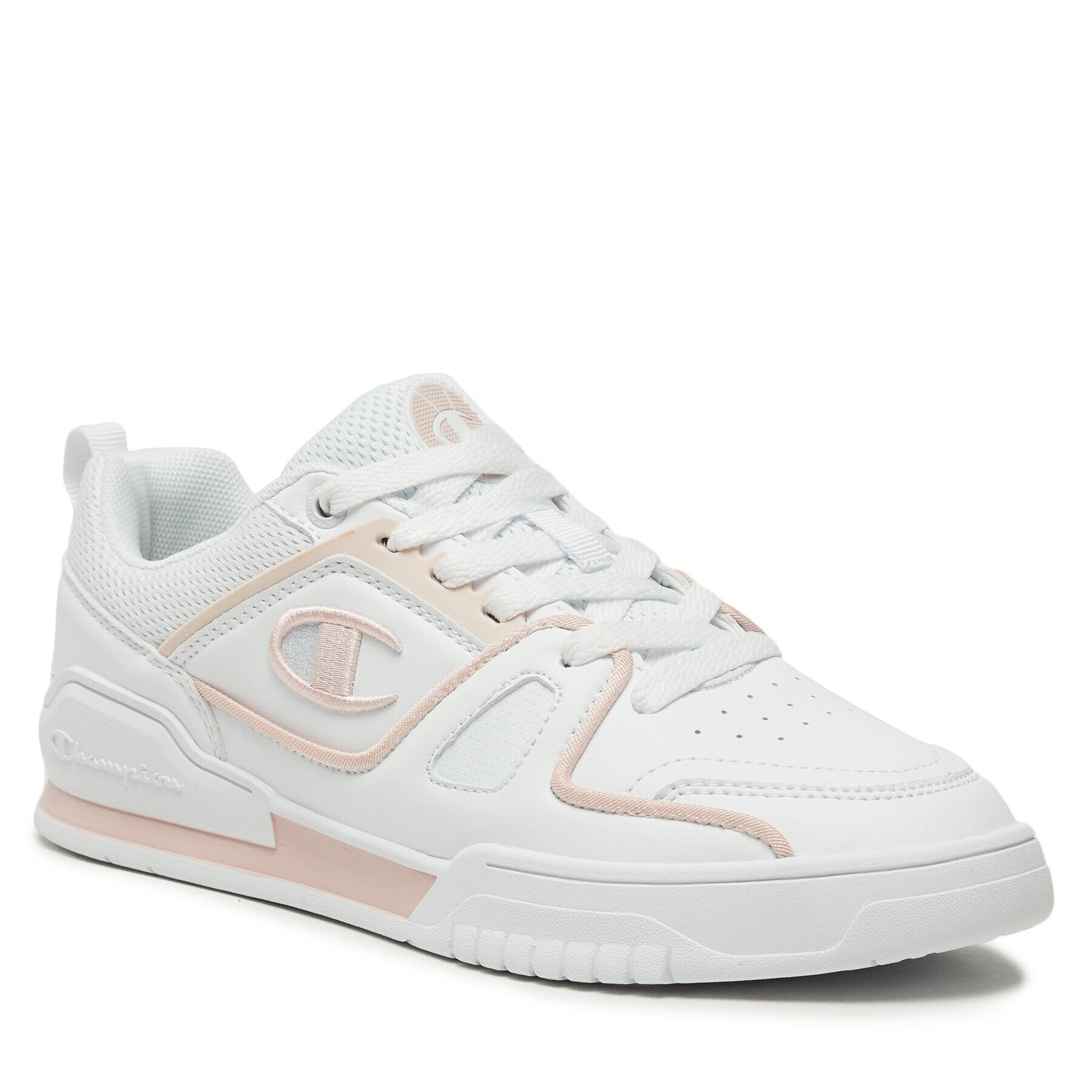 Champion Сникърси 3 Point Low Low Cut Shoe S11453-WW018 Бял - Pepit.bg