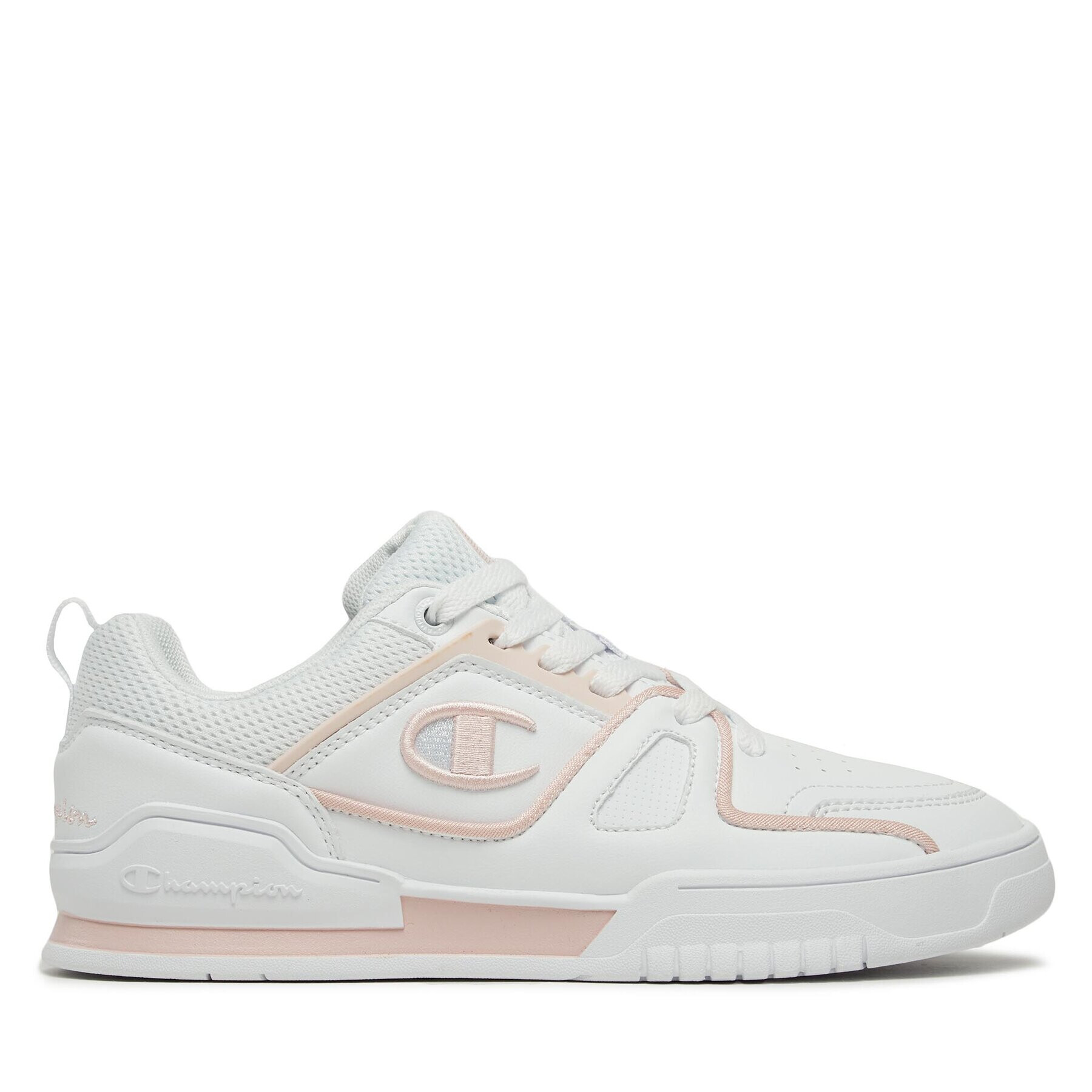 Champion Сникърси 3 Point Low Low Cut Shoe S11453-WW018 Бял - Pepit.bg