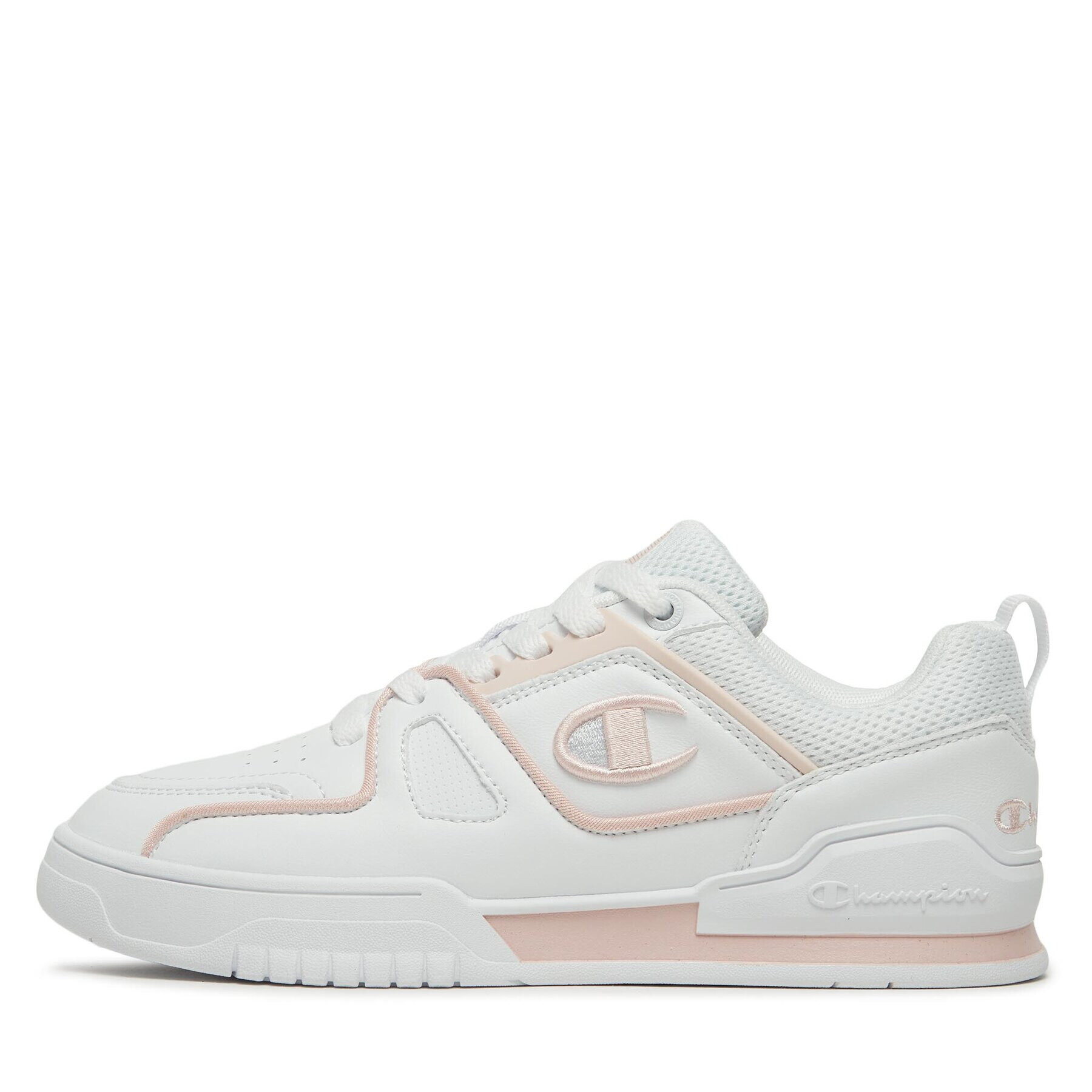 Champion Сникърси 3 Point Low Low Cut Shoe S11453-WW018 Бял - Pepit.bg