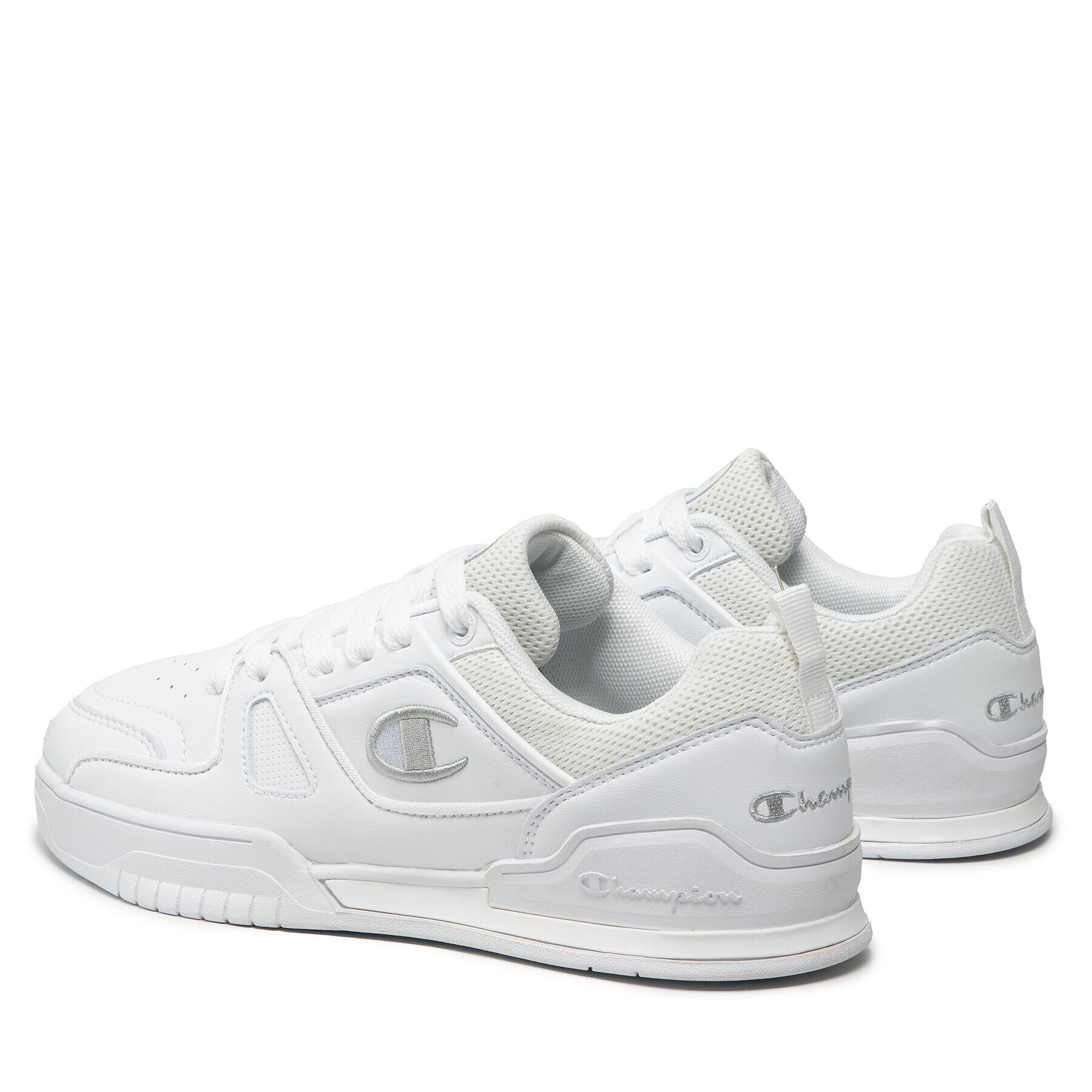 Champion Сникърси 3 Point Low S21792-CHA-WW001 Бял - Pepit.bg
