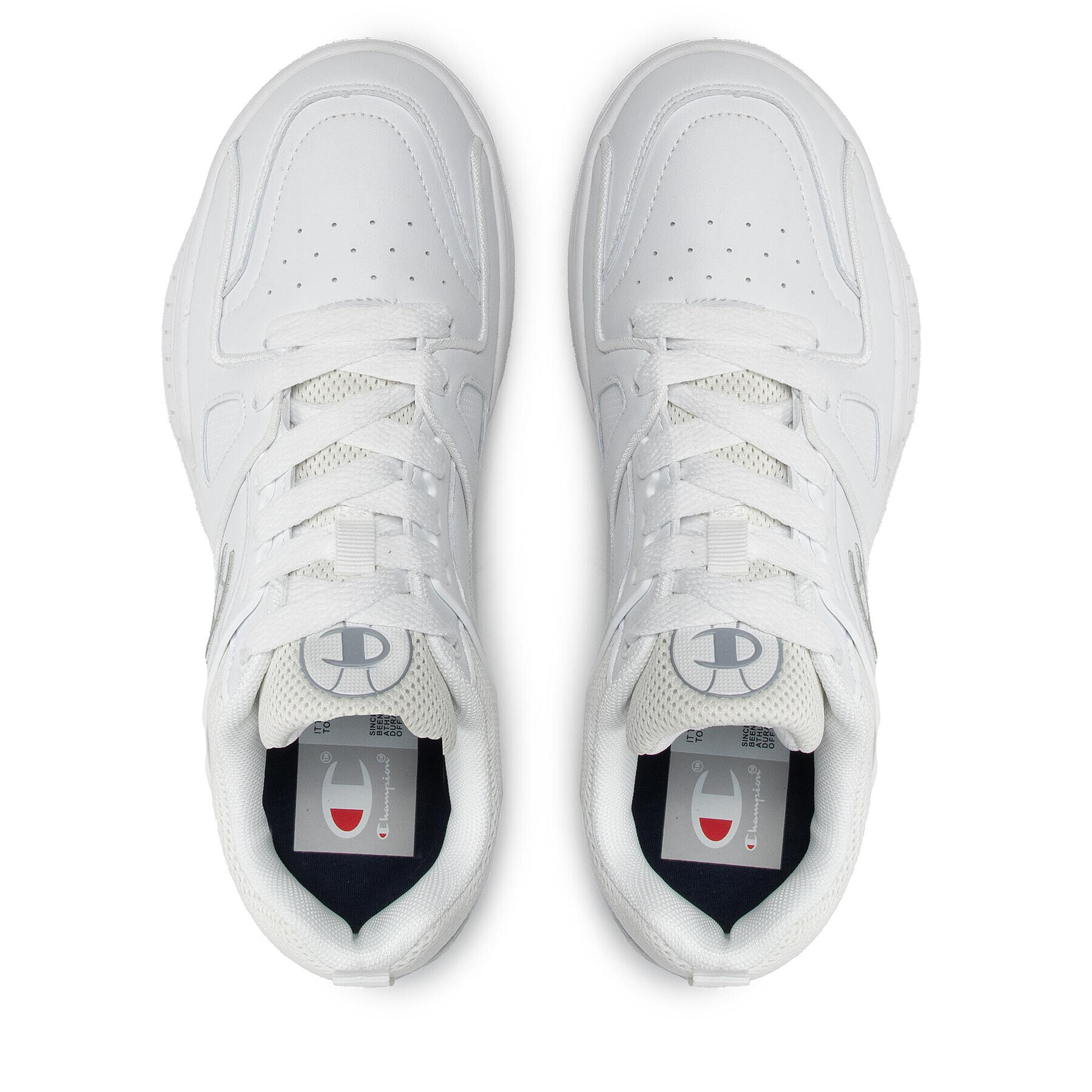 Champion Сникърси 3 Point Low S21792-CHA-WW001 Бял - Pepit.bg