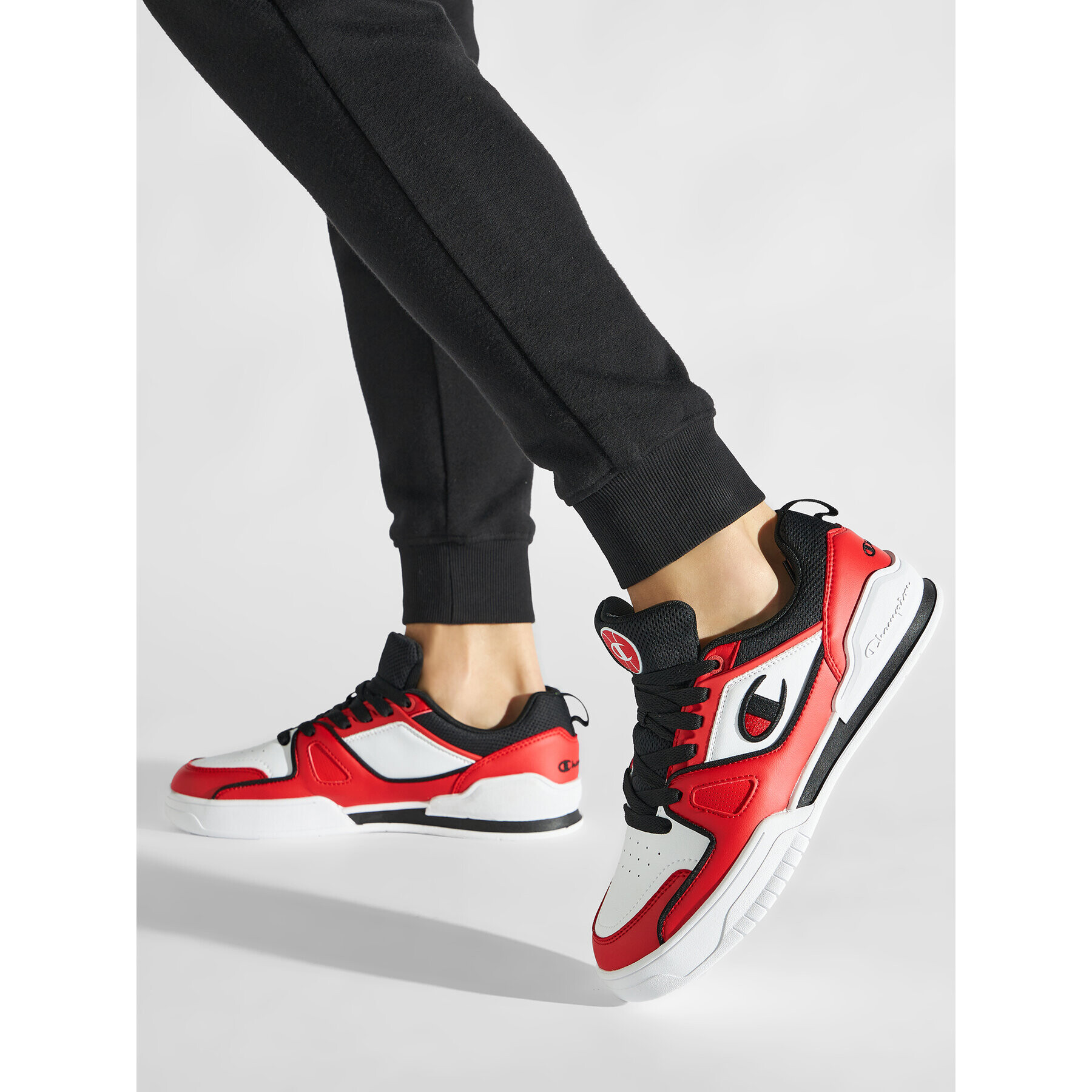 Champion Сникърси 3 Point Low S21882-CHA-RS001 Червен - Pepit.bg