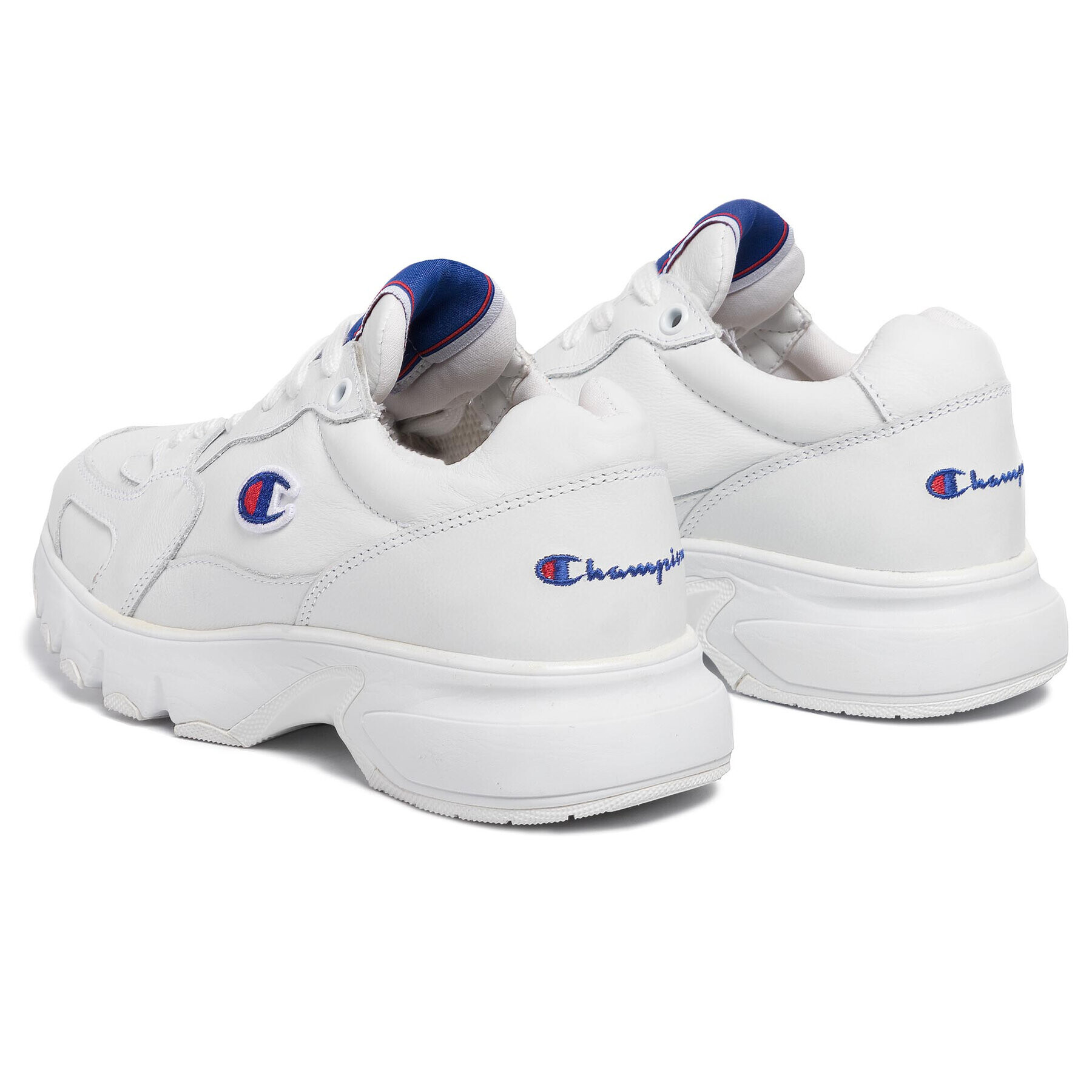 Champion Сникърси Cw-1 Leather S10627-F19-WW001 Бял - Pepit.bg