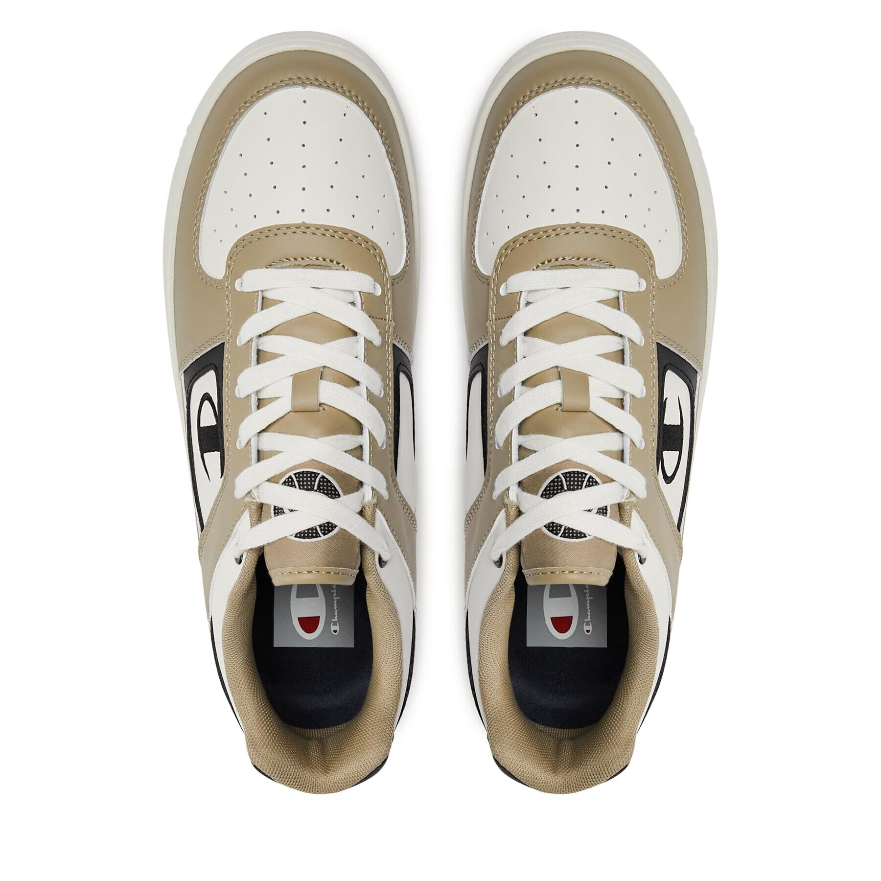 Champion Сникърси Foul Play Element Low Low Cut Shoe S21883-WW004 Бял - Pepit.bg