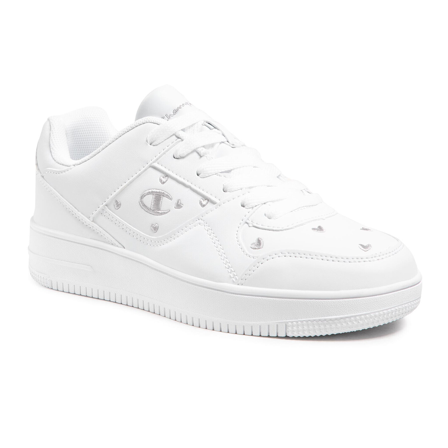 Champion Сникърси Low Cut Shoe Rebound Low B Gs S32128-S21-WW06 Бял - Pepit.bg