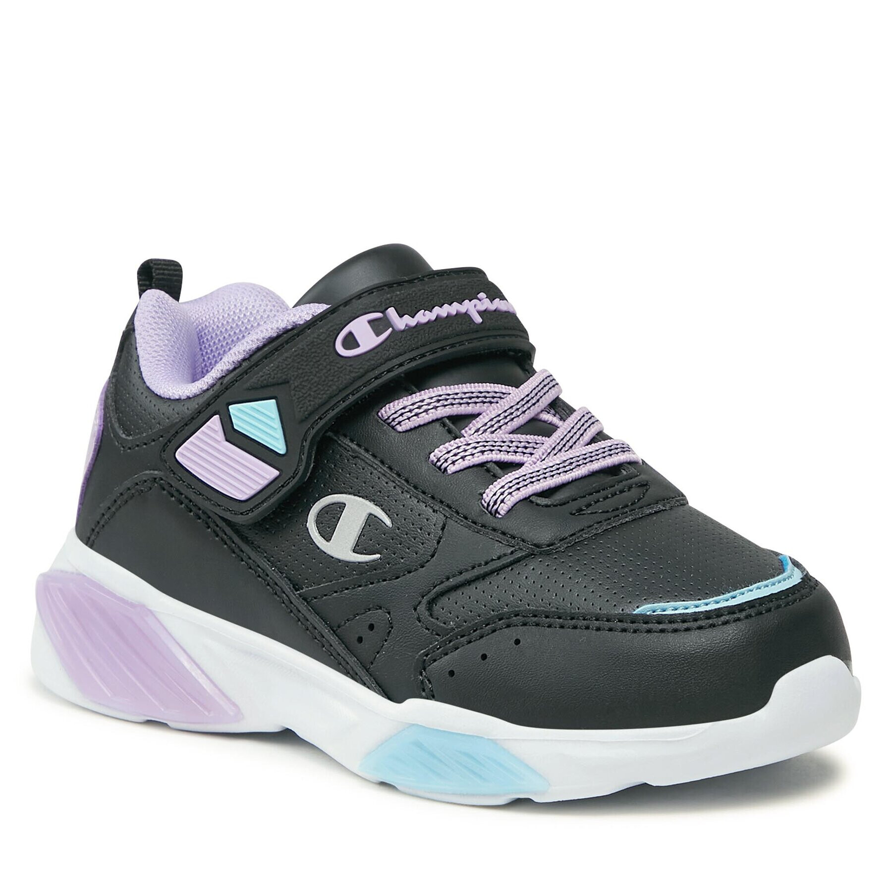 Champion Сникърси Low Cut Shoe Wave Pu G Ps S32820-KK002 Черен - Pepit.bg