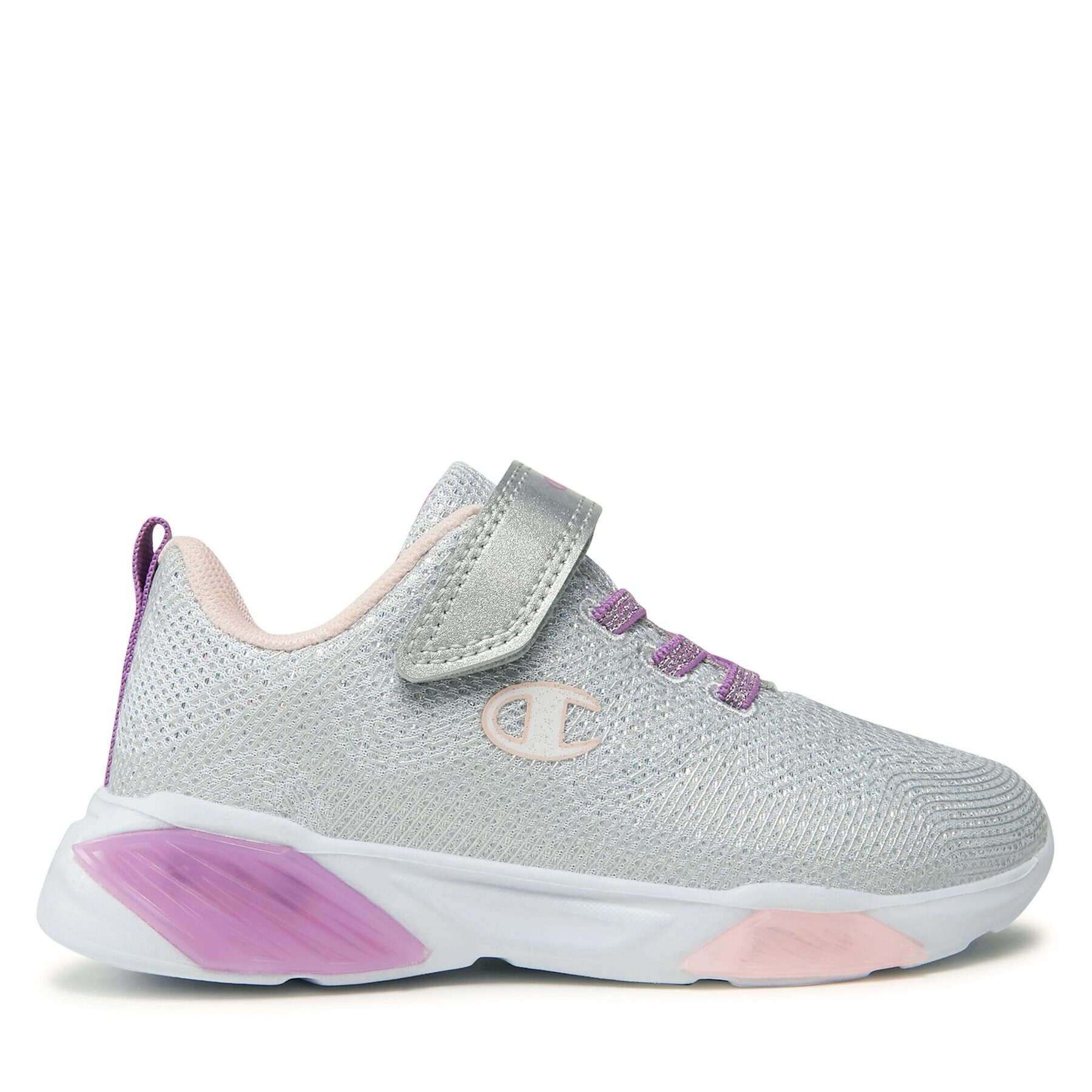 Champion Сникърси Low Cut Shoe Wave Sparkle G Ps S32780-EM008 Сив - Pepit.bg