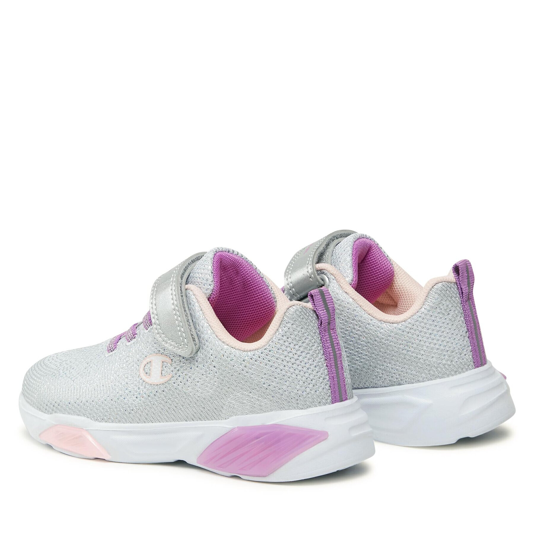 Champion Сникърси Low Cut Shoe Wave Sparkle G Ps S32780-EM008 Сив - Pepit.bg