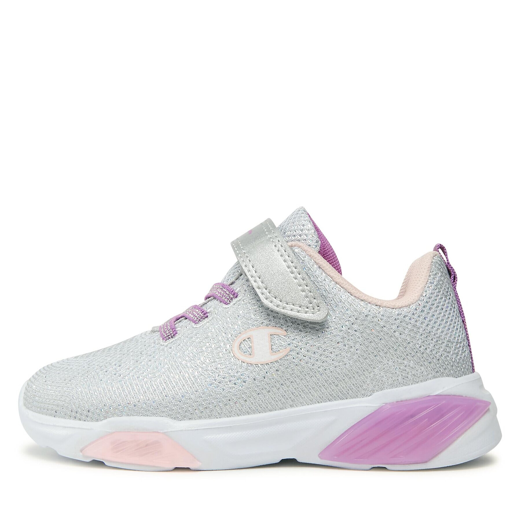 Champion Сникърси Low Cut Shoe Wave Sparkle G Ps S32780-EM008 Сив - Pepit.bg