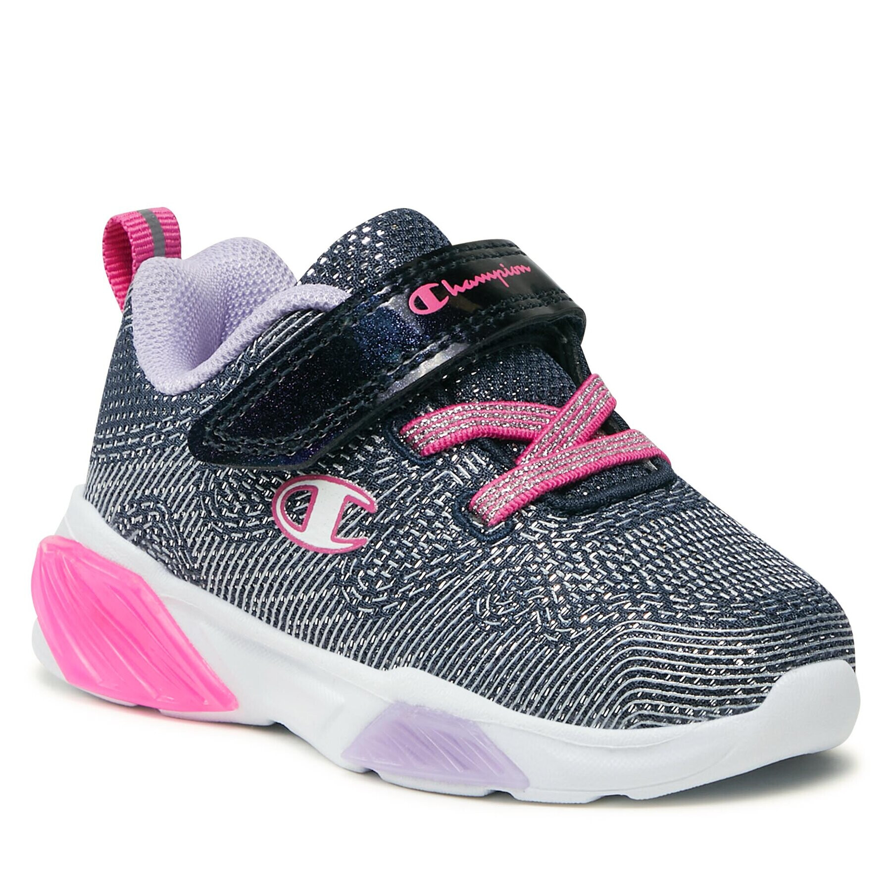 Champion Сникърси Low Cut Shoe Wave Sparkle G Td S32779-BS502 Тъмносин - Pepit.bg