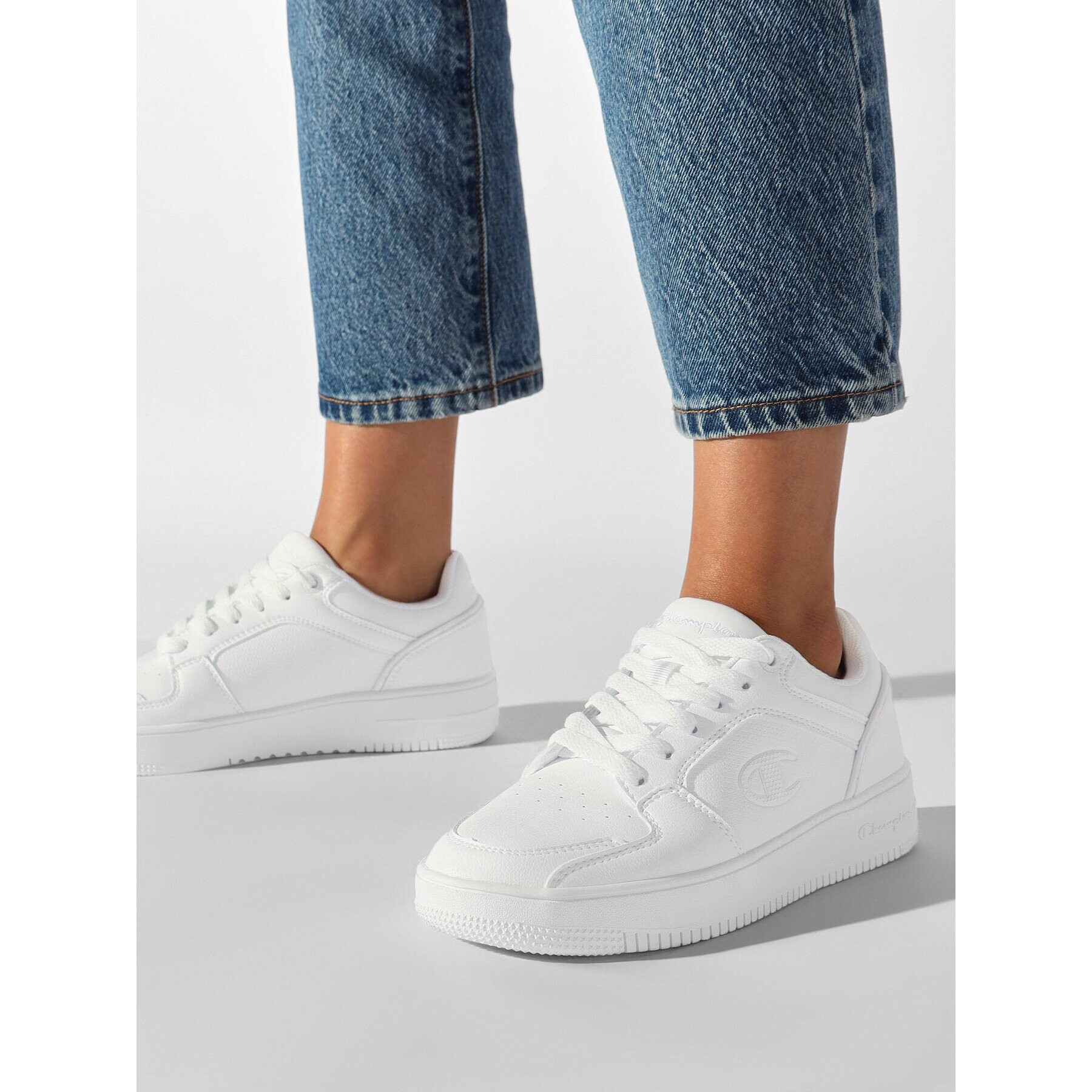 Champion Сникърси Rebound 2.0 Low S11470-CHA-WW007 Бял - Pepit.bg