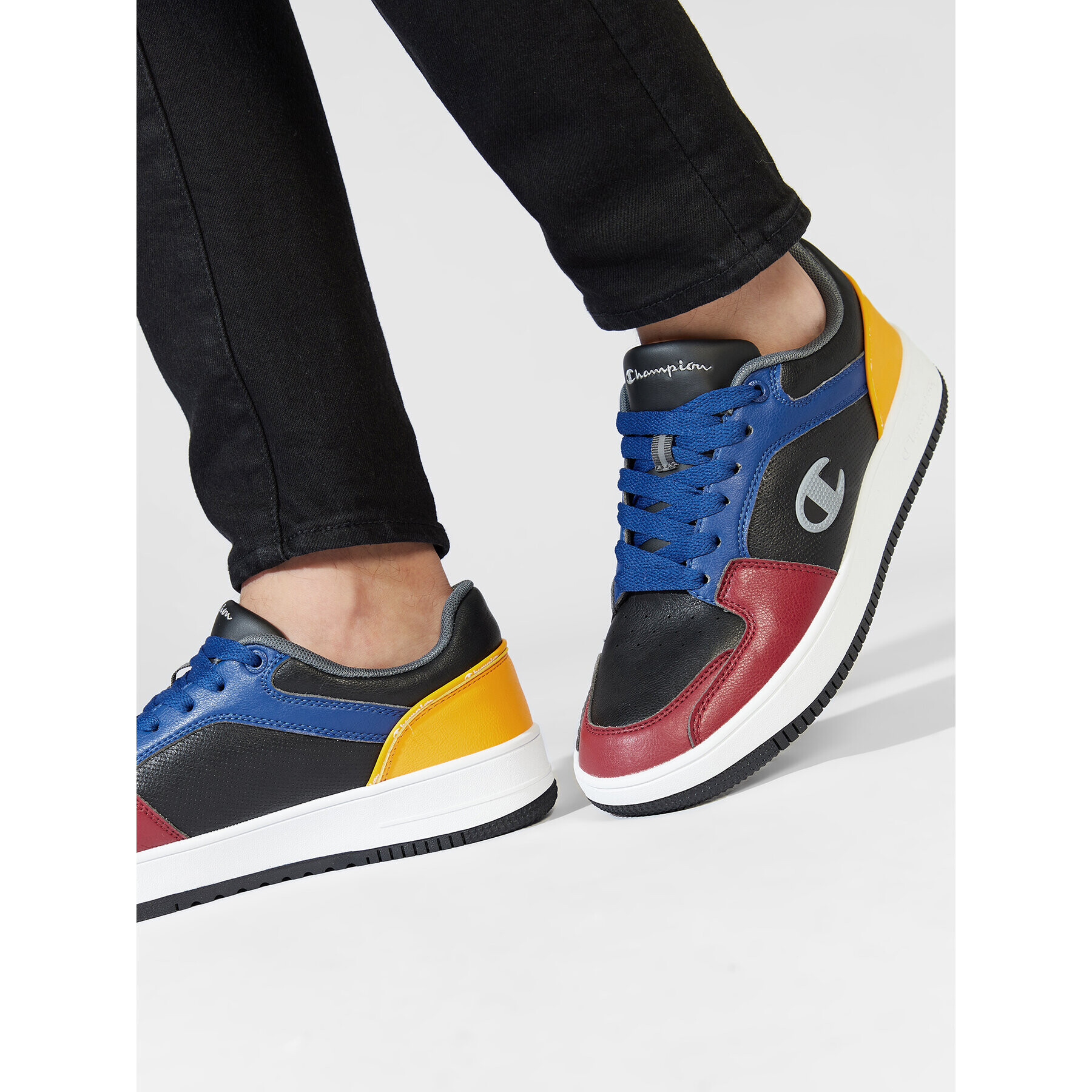Champion Сникърси Rebound 2.0 Low S21906-CHA-KK006 Черен - Pepit.bg