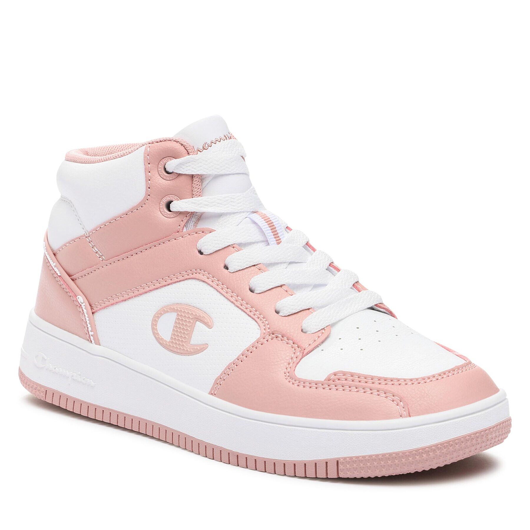 Champion Сникърси Rebound 2.0 Mid Mid Cut Shoe S11471-WW006 Бял - Pepit.bg