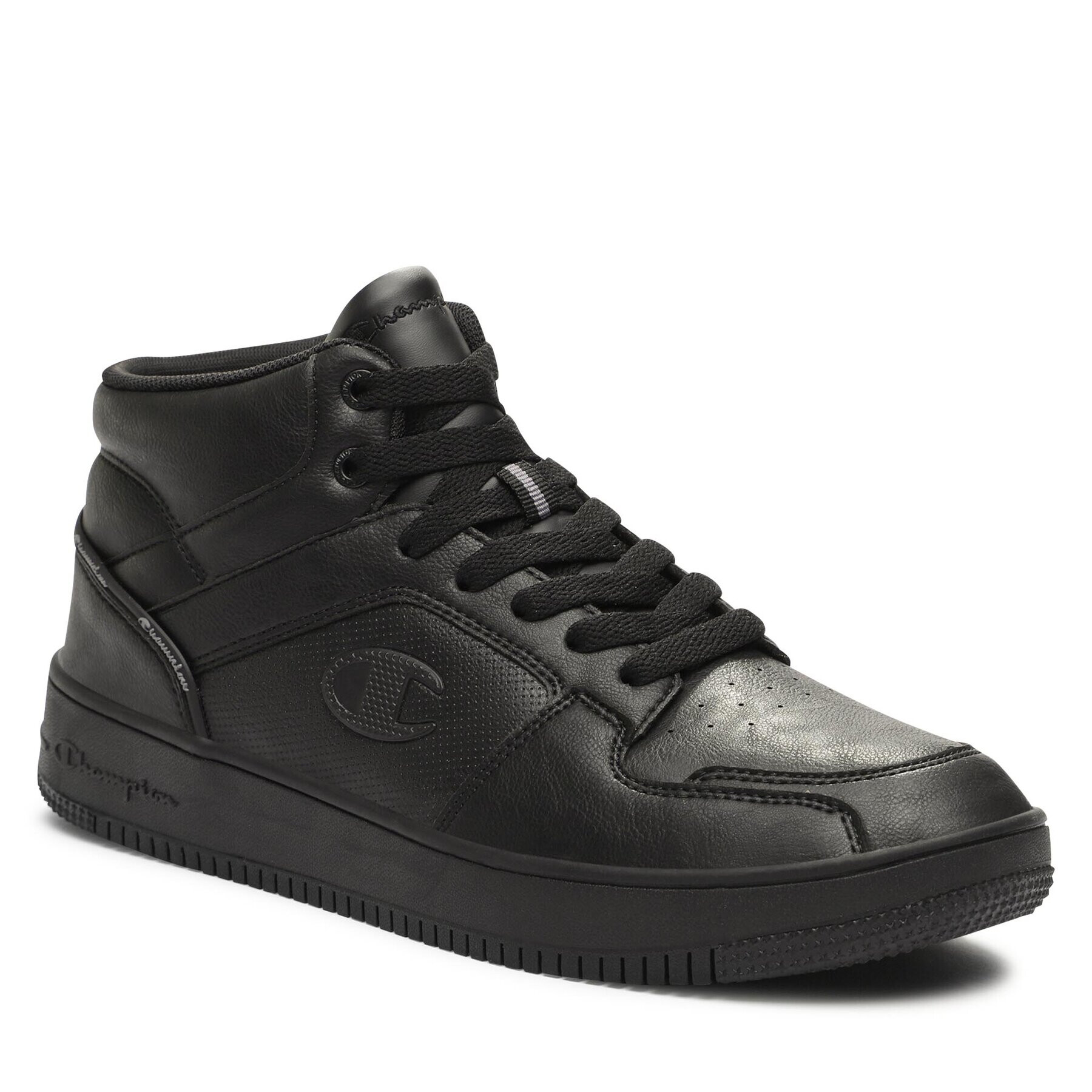 Champion Сникърси Rebound 2.0 Mid Mid Cut Shoe S21907-KK002 Черен - Pepit.bg