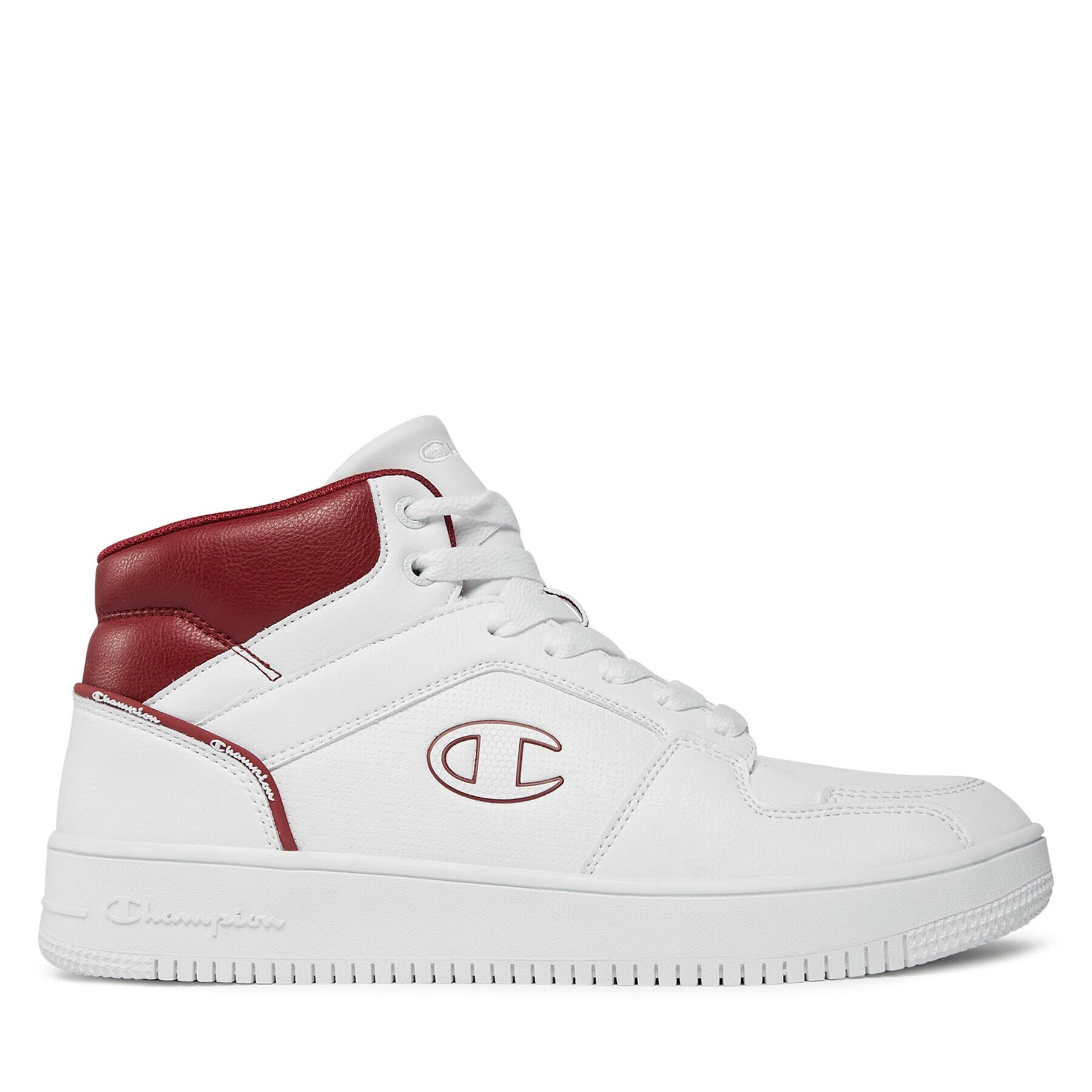 Champion Сникърси Rebound 2.0 Mid Mid Cut Shoe S21907-WW011 Бял - Pepit.bg