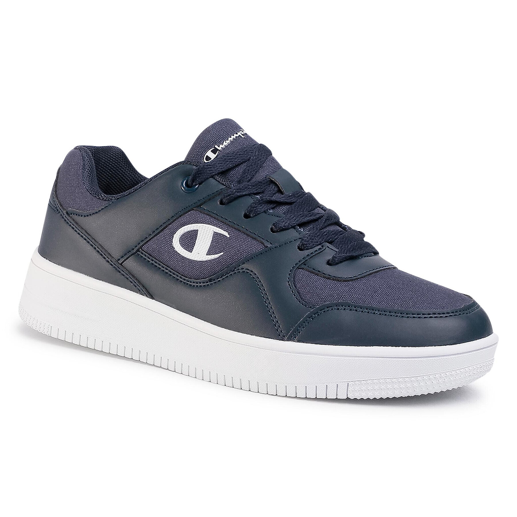 Champion Сникърси Rebound Low Canvas S21430-S20-BS501 Тъмносин - Pepit.bg
