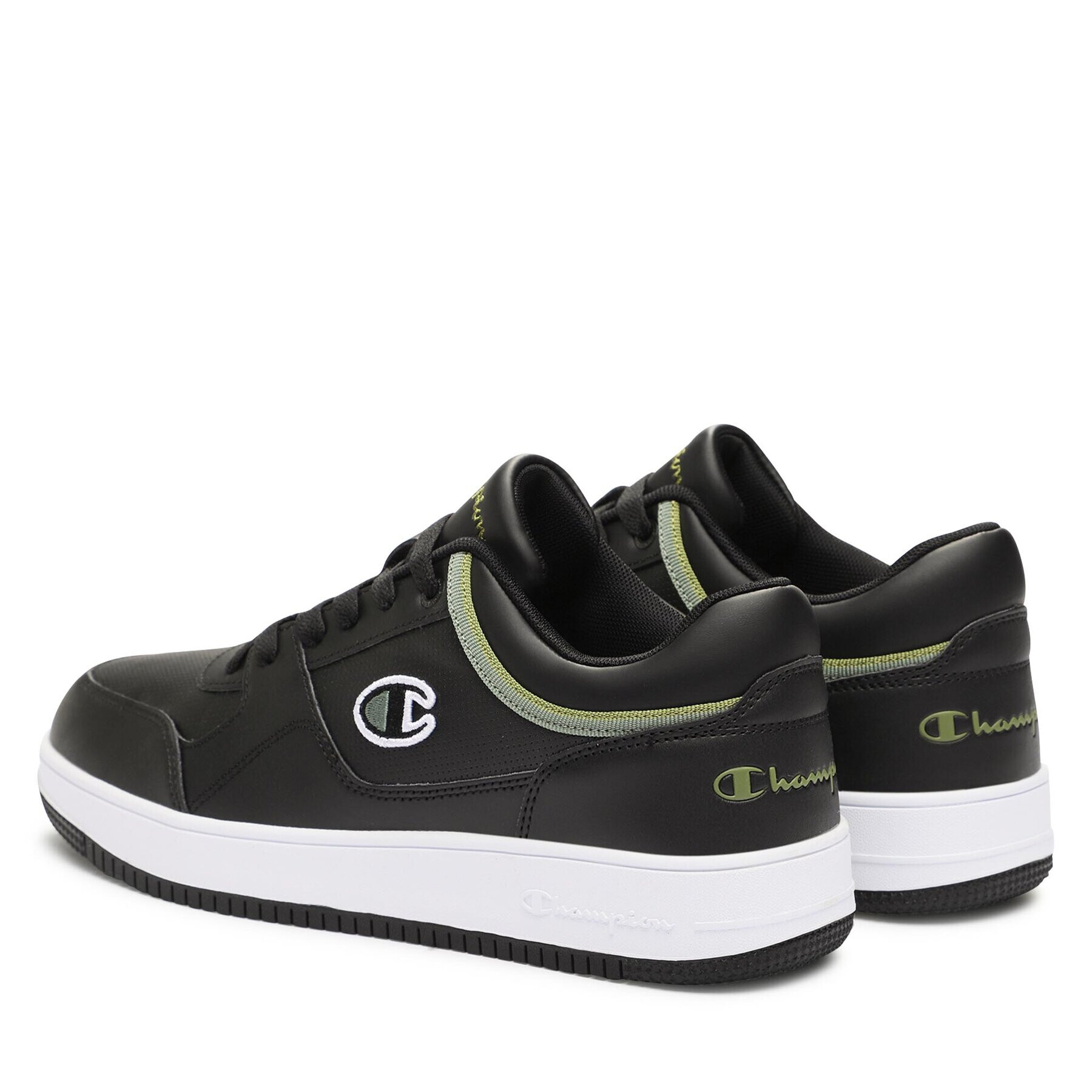 Champion Сникърси Rebound Low Low Cut Shoe S21905-KK004 Черен - Pepit.bg