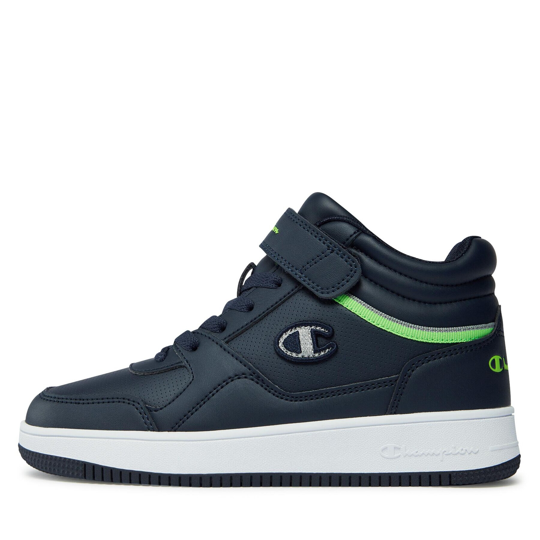 Champion Сникърси Rebound Mid B Gs Mid Cut Shoe S32405-BS010 Тъмносин - Pepit.bg