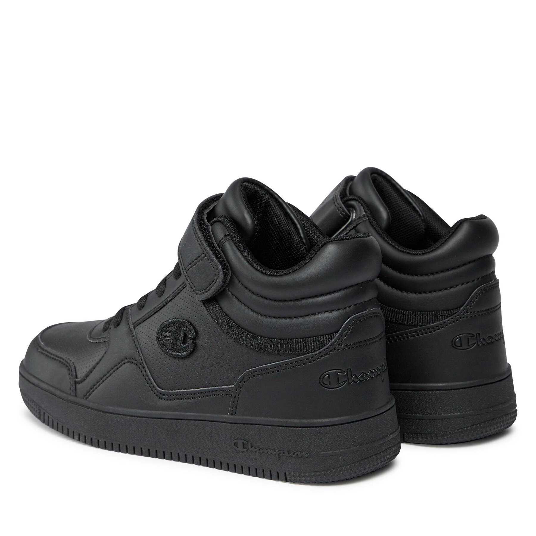 Champion Сникърси Rebound Mid B Gs Mid Cut Shoe S32405-KK001 Черен - Pepit.bg