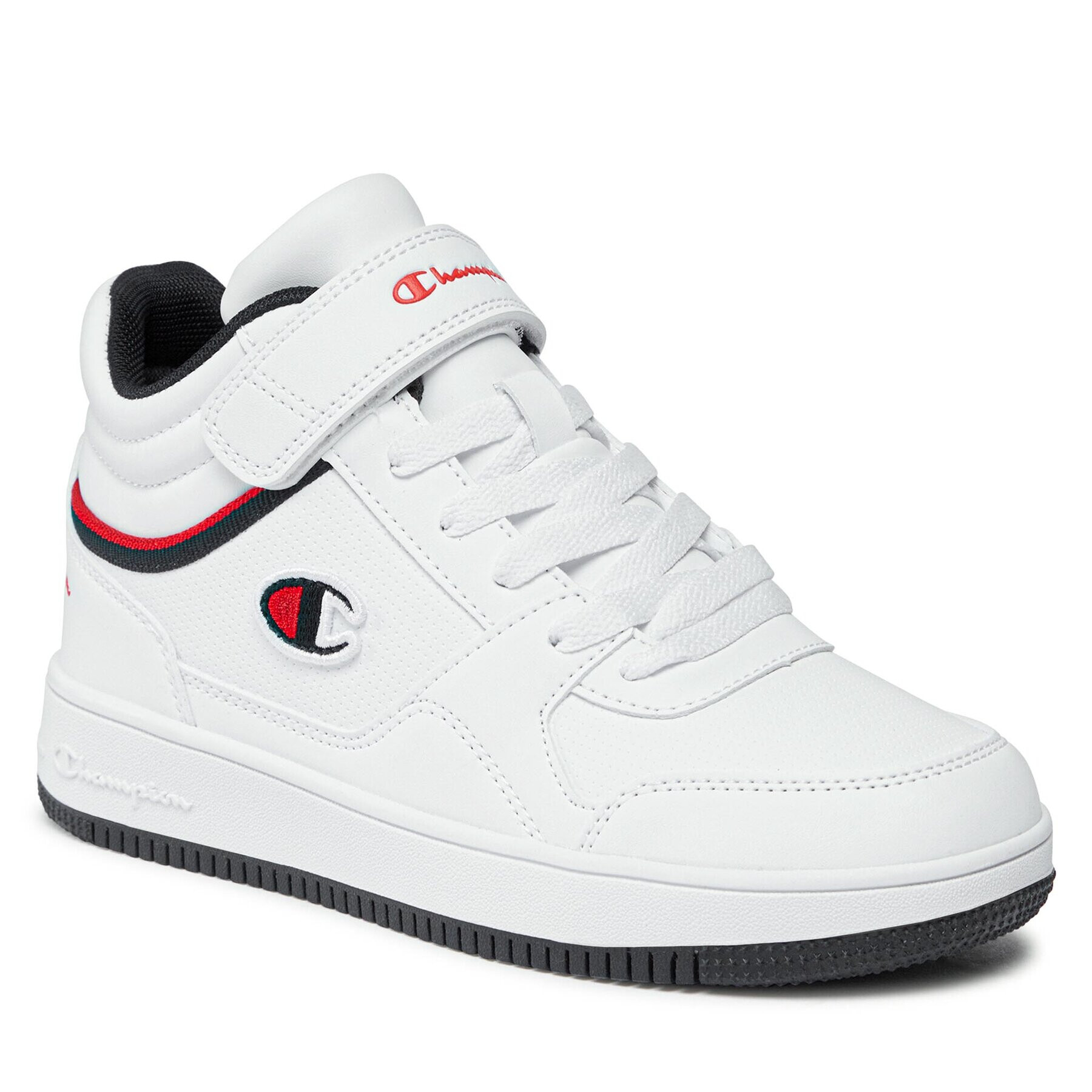 Champion Сникърси Rebound Mid B Gs Mid Cut Shoe S32405-WW008 Бял - Pepit.bg