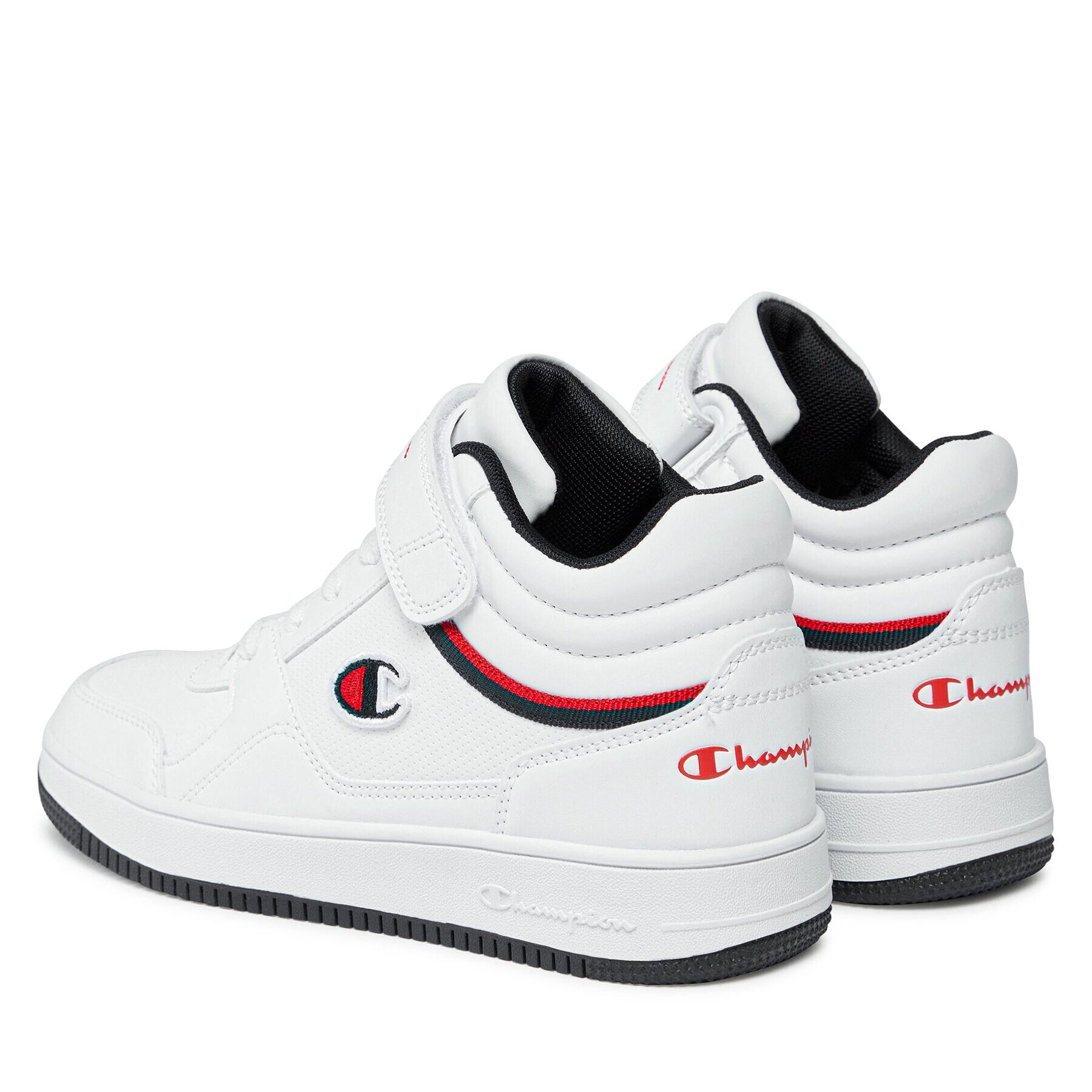 Champion Сникърси Rebound Mid B Gs Mid Cut Shoe S32405-WW008 Бял - Pepit.bg