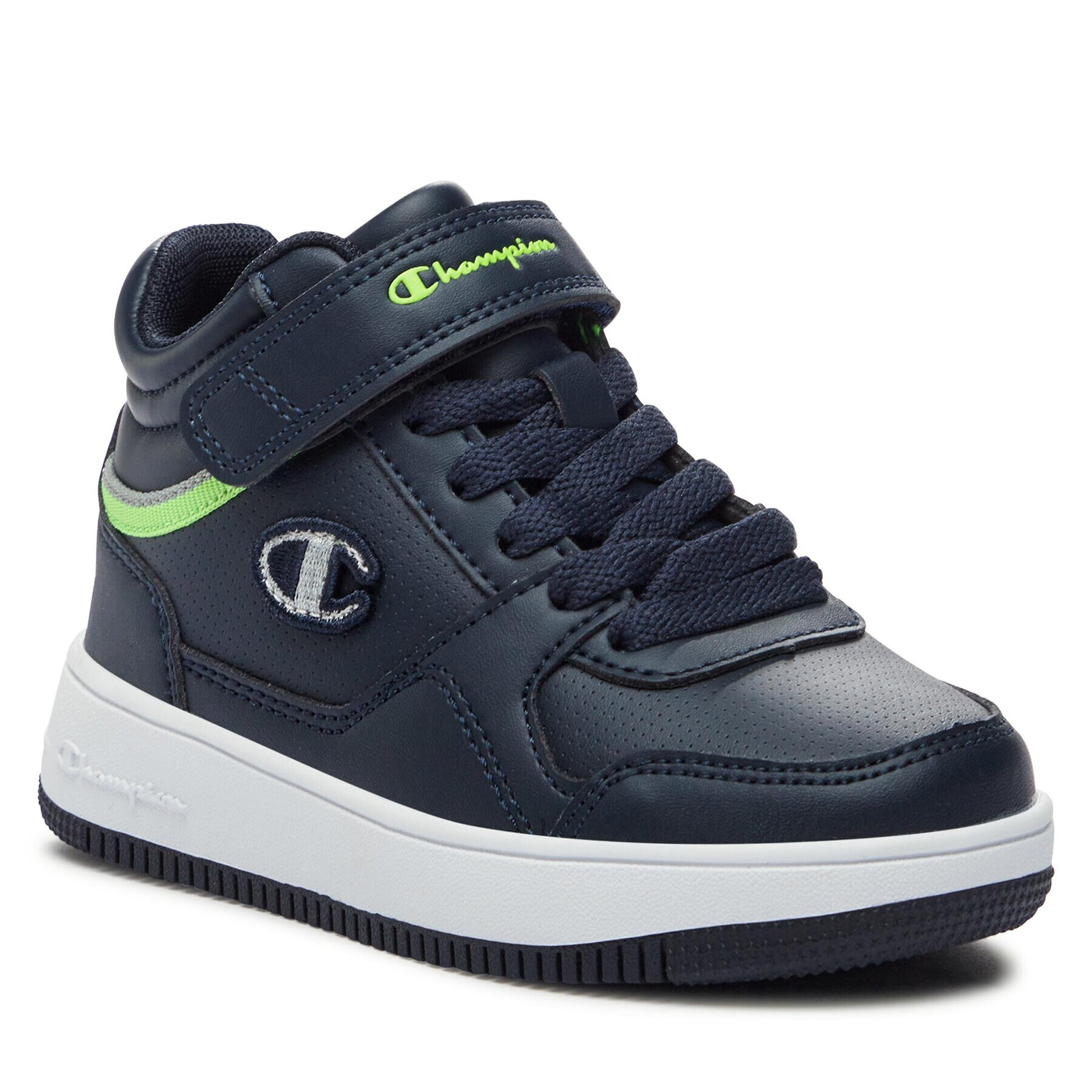 Champion Сникърси Rebound Mid B Ps Mid Cut Shoe S32404-BS010 Тъмносин - Pepit.bg