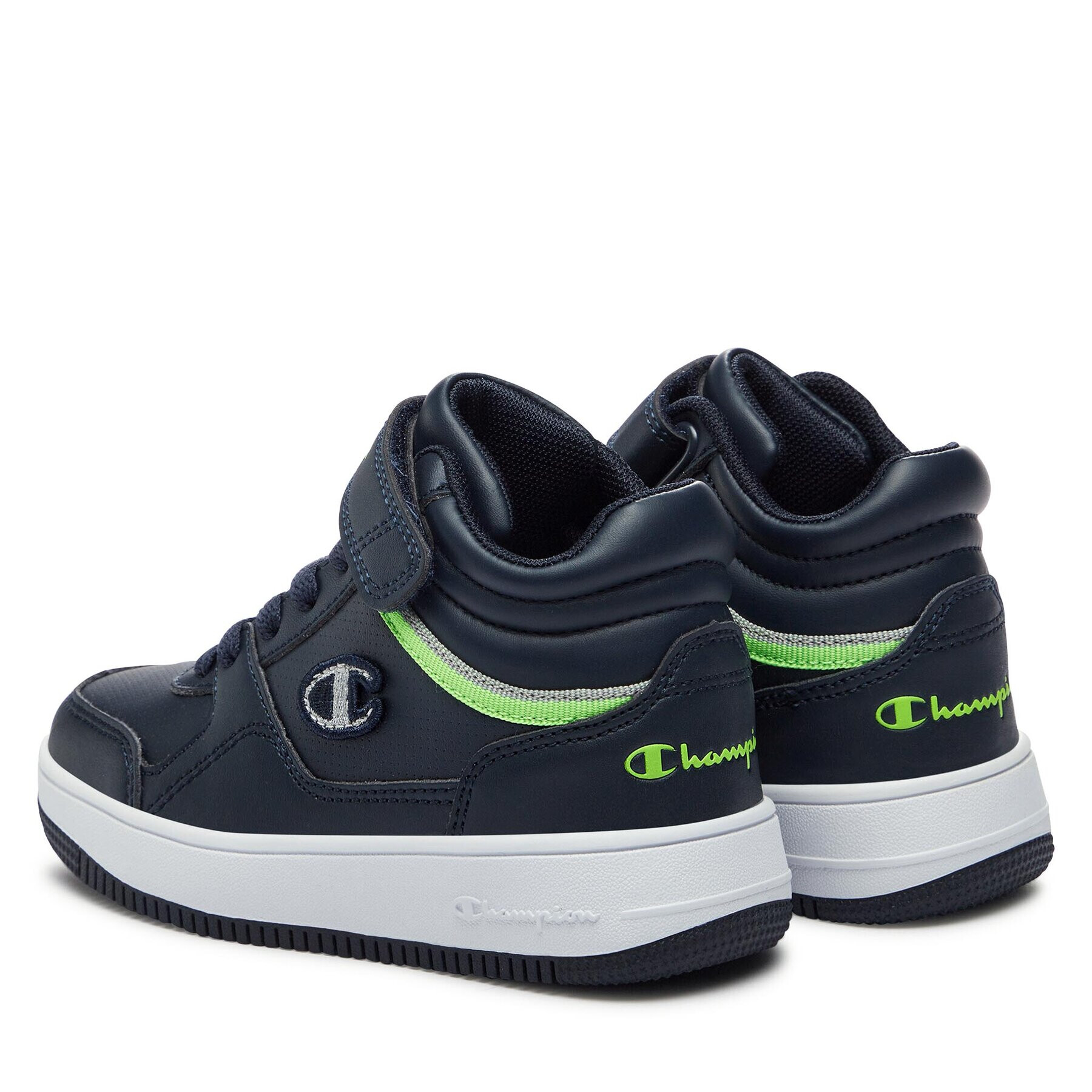 Champion Сникърси Rebound Mid B Ps Mid Cut Shoe S32404-BS010 Тъмносин - Pepit.bg